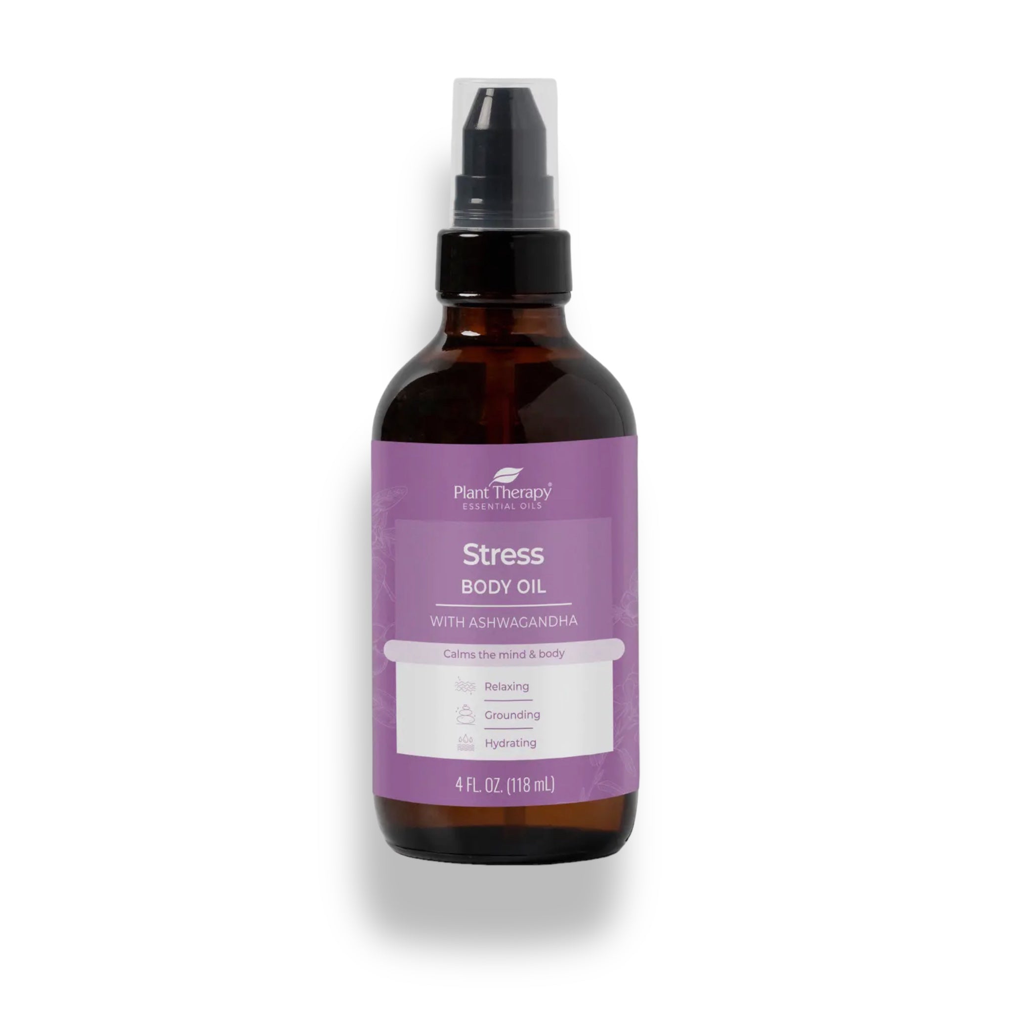 Stress Body Oil with Ashwagandha - Plant Therapy