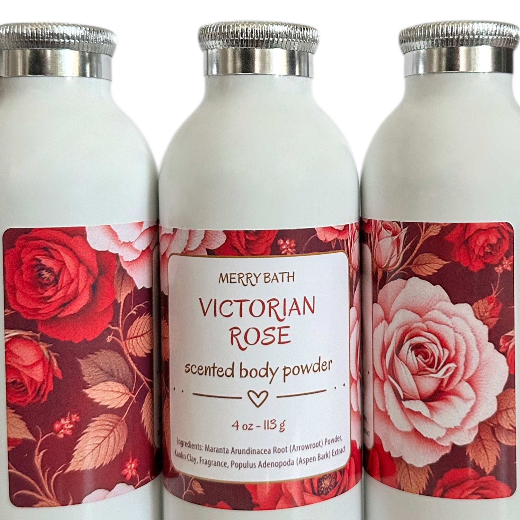 Natural Dusting Powder - VICTORIAN ROSE