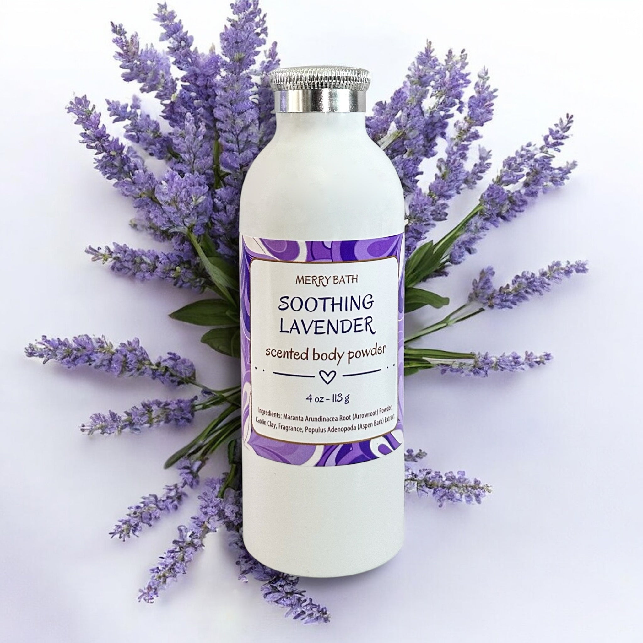 Natural Dusting Powder - SOOTHING LAVENDER