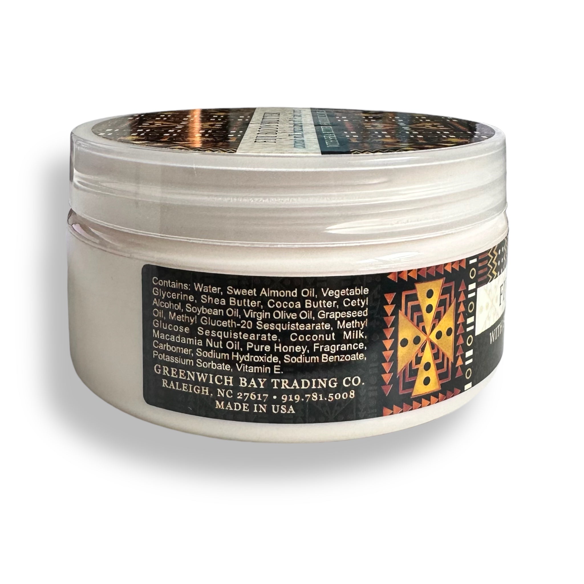 FIJI Coconut Milk + Macadamia + Honey BODY BUTTER Greenwich Bay Trading Company