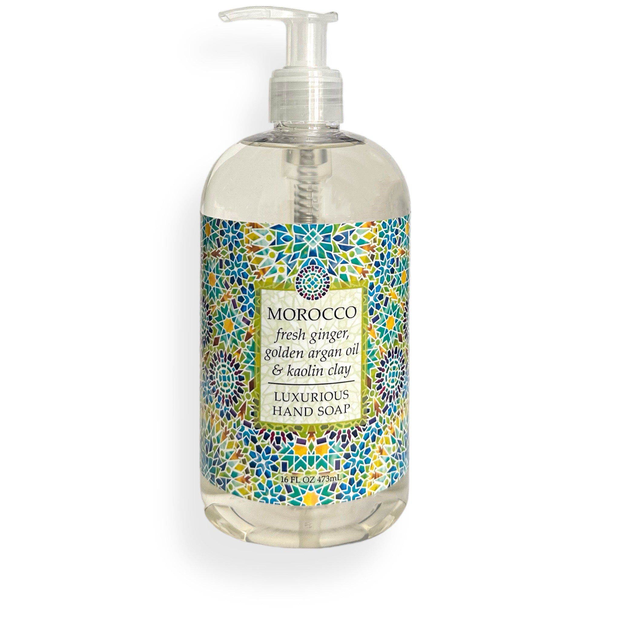 MOROCCO Ginger + Argan oil + Kaolin Clay  HAND SOAP Greenwich Bay Trading Company