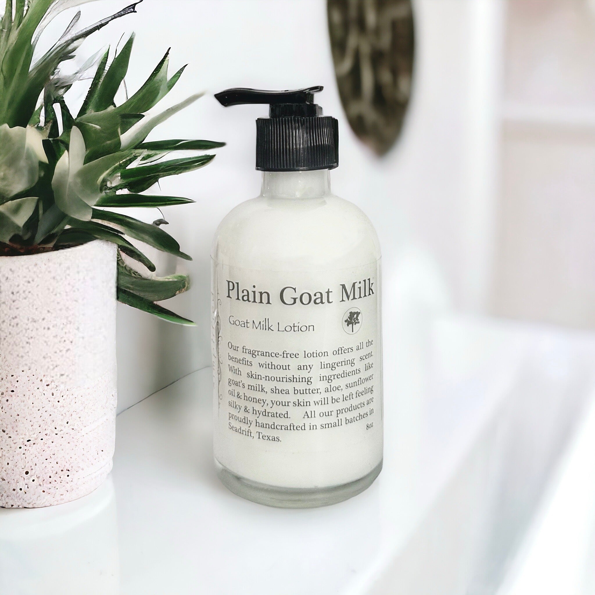 Goat Milk LOTION Simplified Soap - Plain Goat Milk