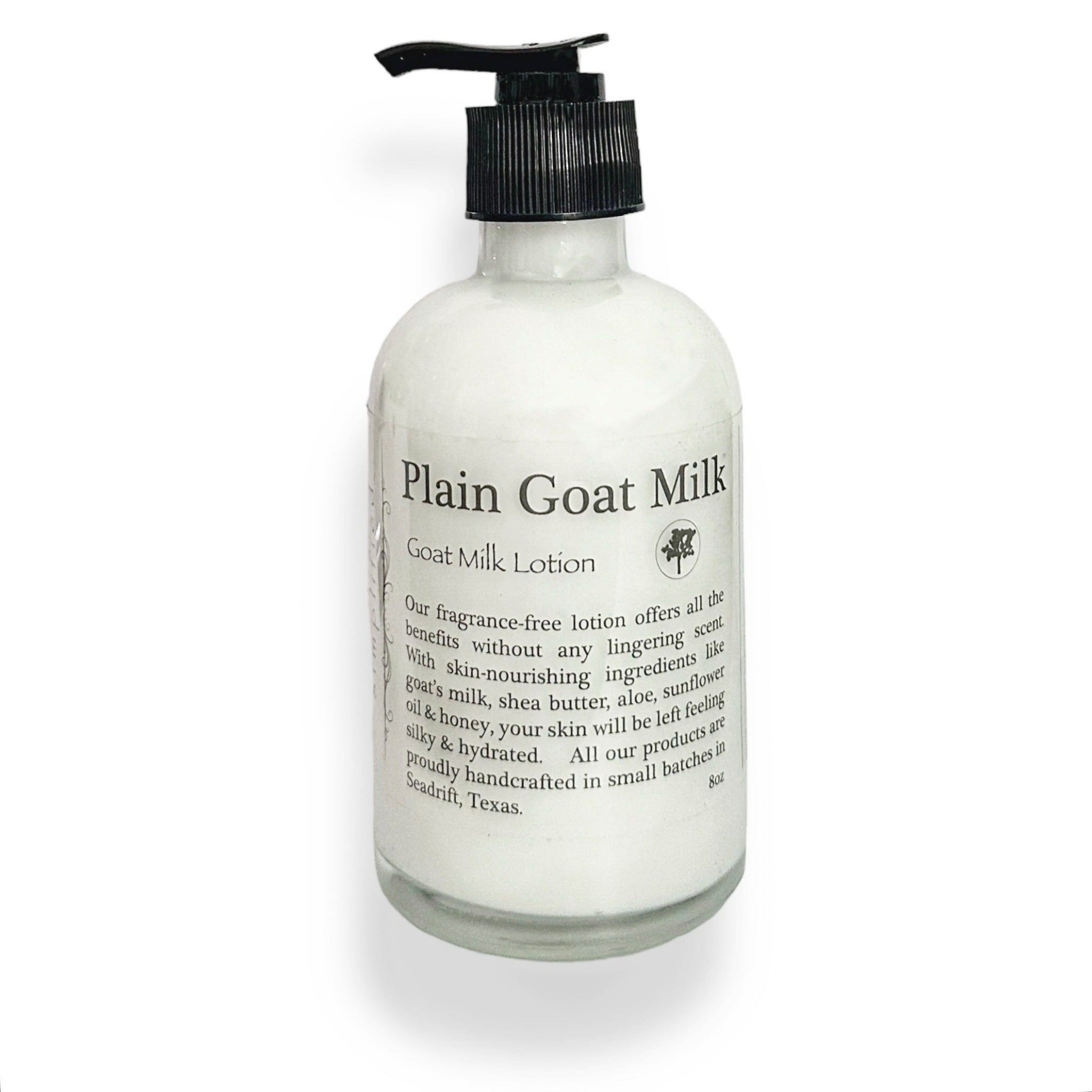 Goat Milk LOTION Simplified Soap - Plain Goatmilk
