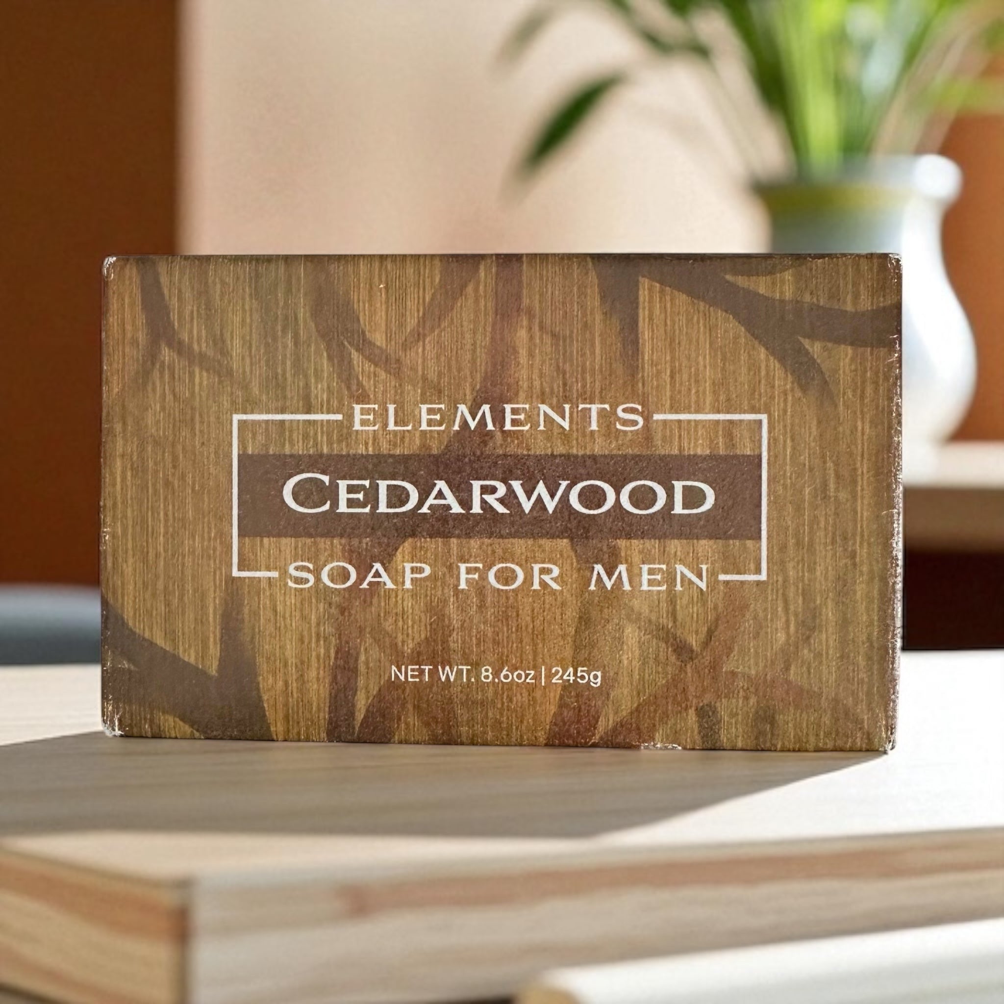 Elements - SOAP For Men - CEDARWOOD