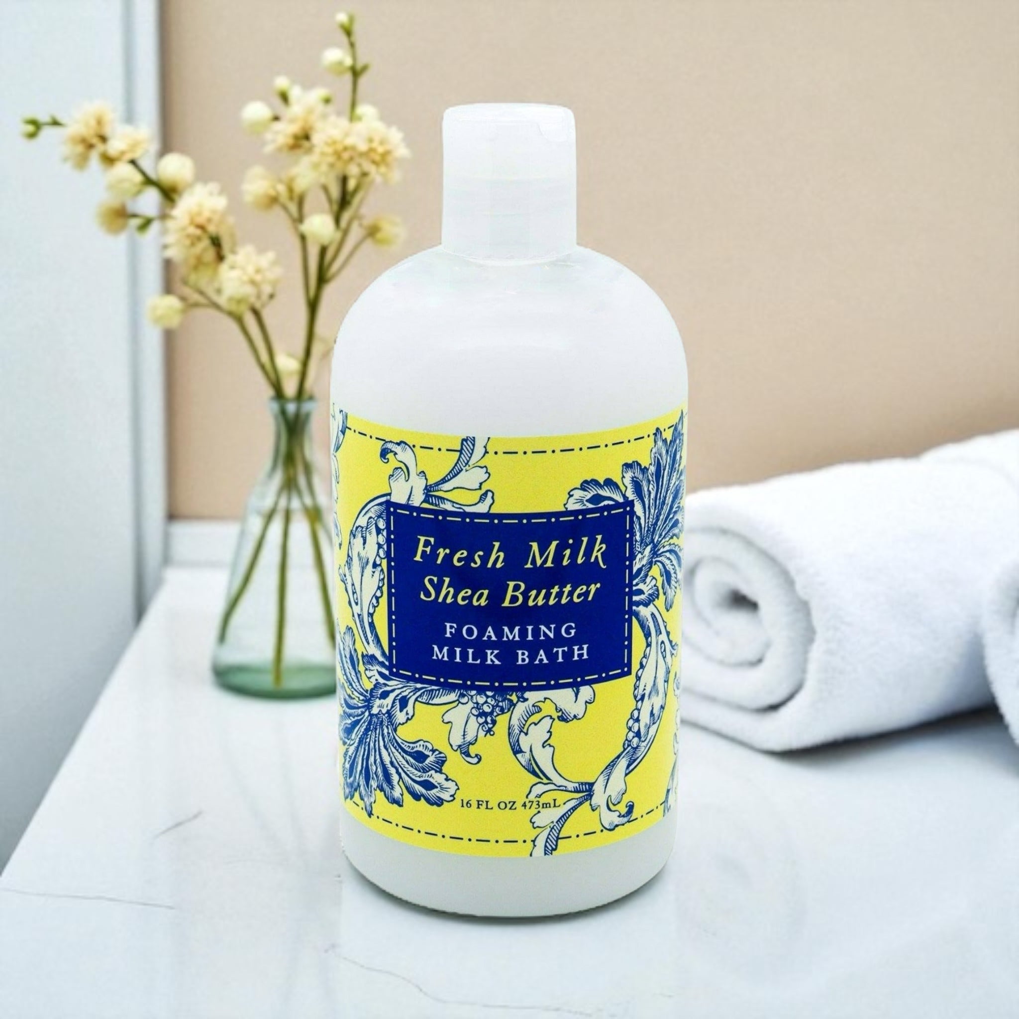 GREENWICH BAY - FRESH MILK & Shea Butter Foaming Milk Bath