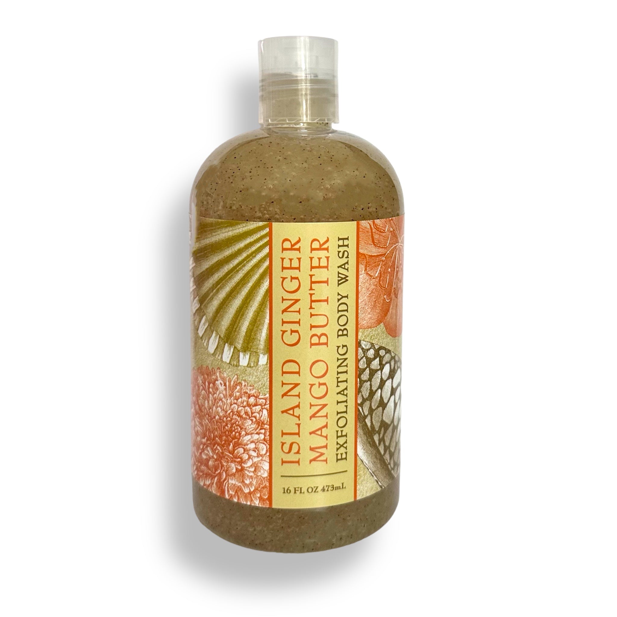 ISLAND GINGER MANGO Exfoliating Body Wash - Greenwich Bay Trading Company