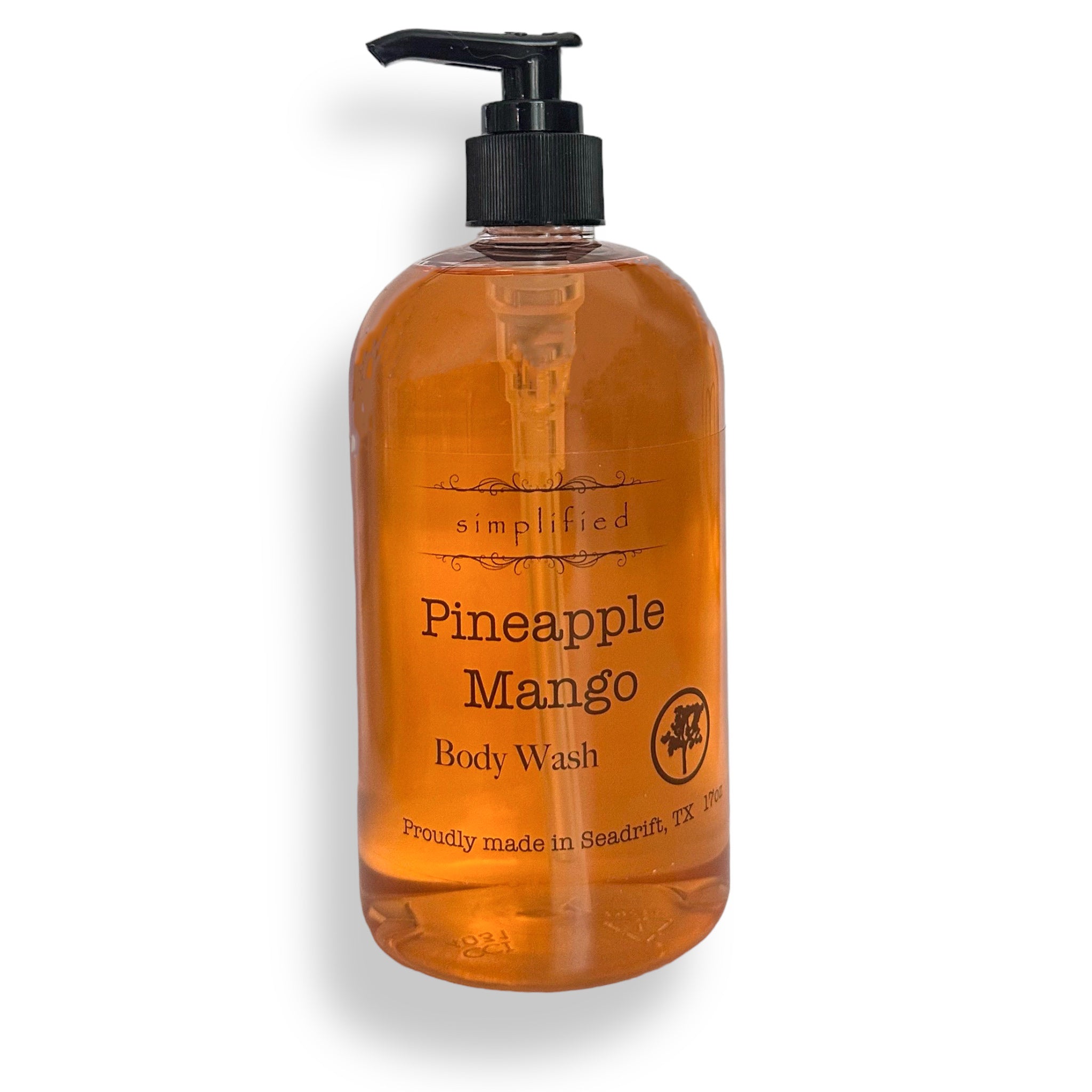 Simplified Soap Body Wash Pineapple Mango
