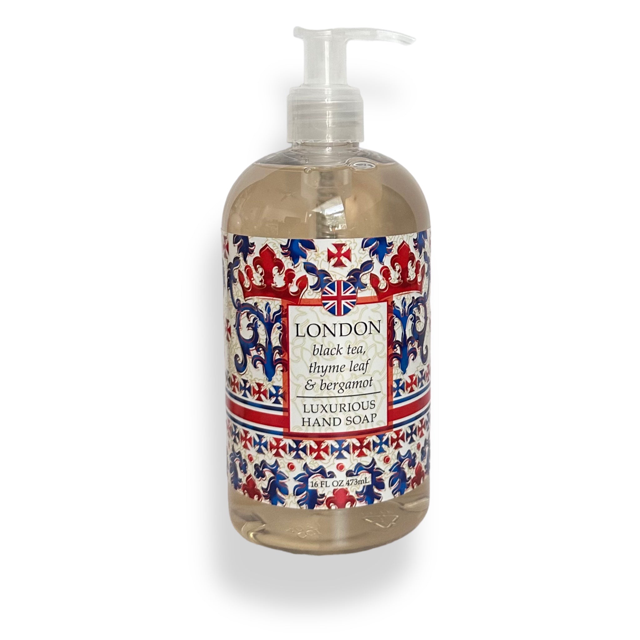LONDON Black Tea + Thyme + Bergamot Hand Soap Greenwich Bay Trading Company