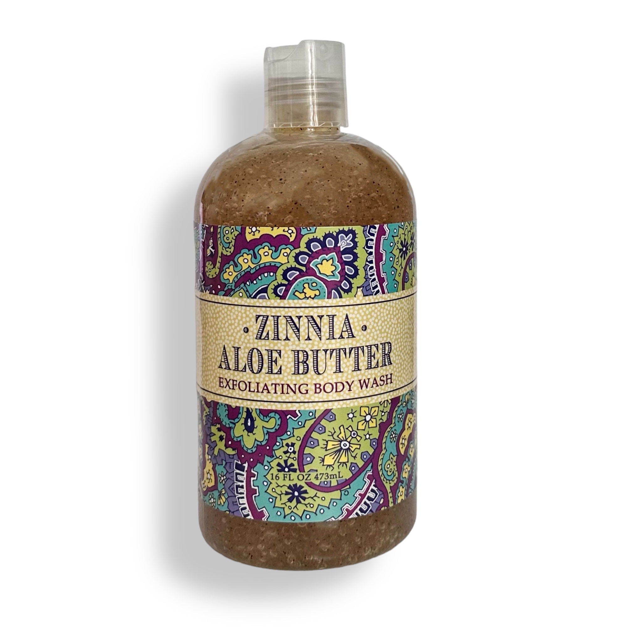 ZINNIA & ALOE Butter Exfoliating Body Wash - Greenwich Bay Trading Company