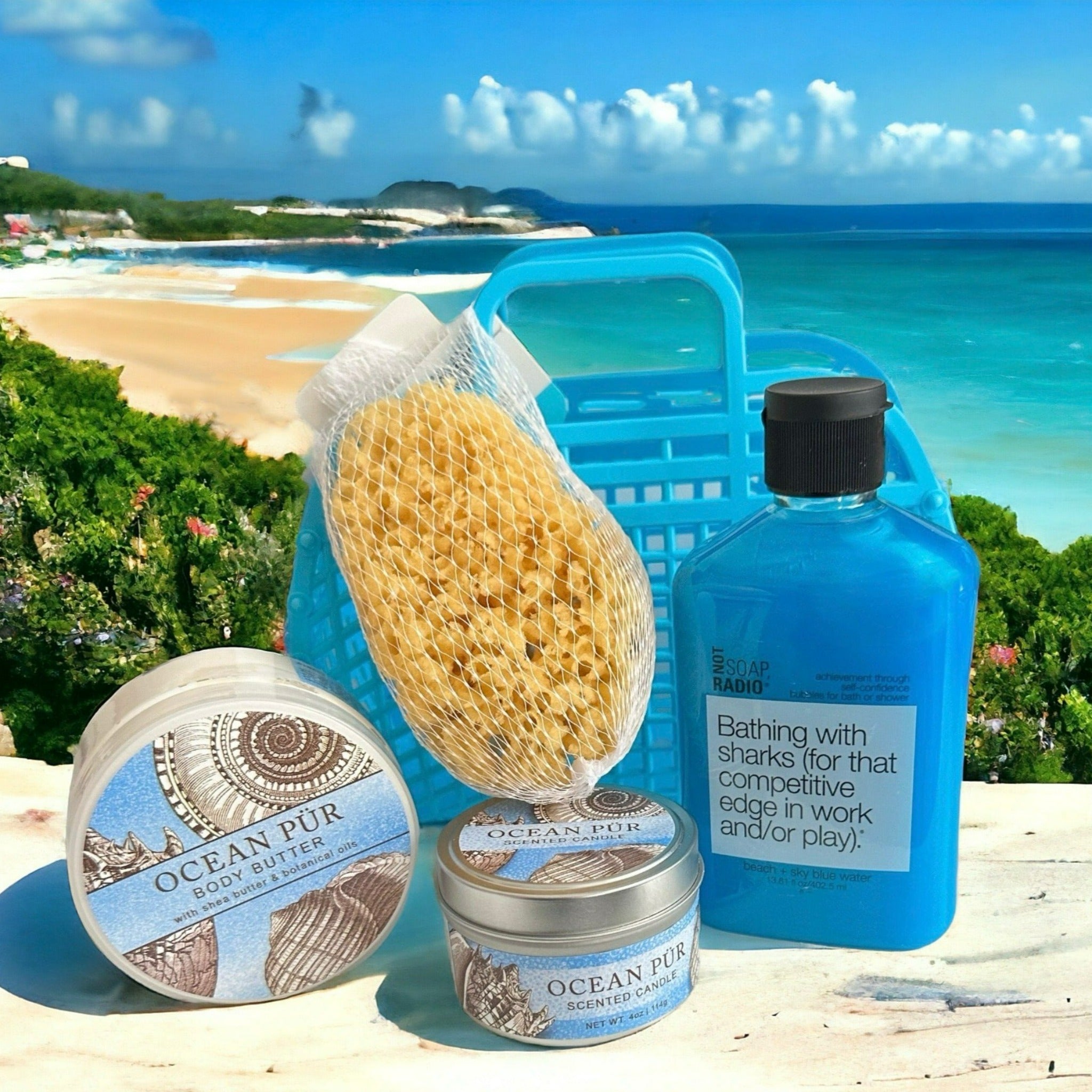Ocean 5 Pamper Set with Free Jelly Tote