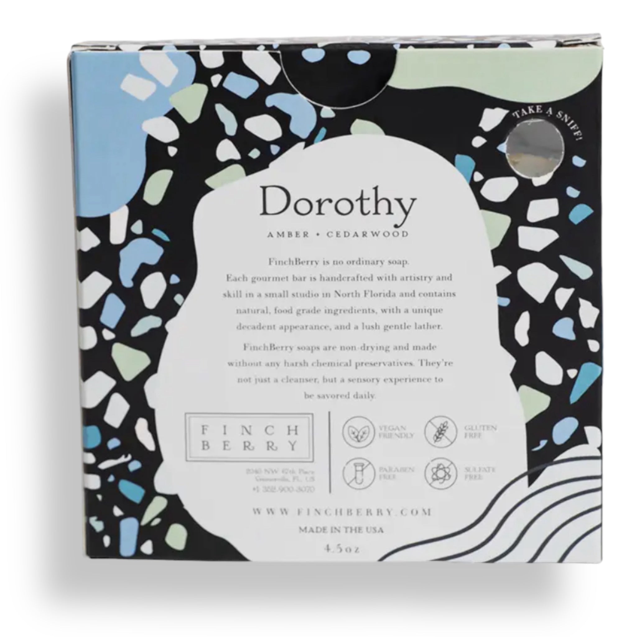 DOROTHY Terrazzo Soap (Amber and Cedarwood)