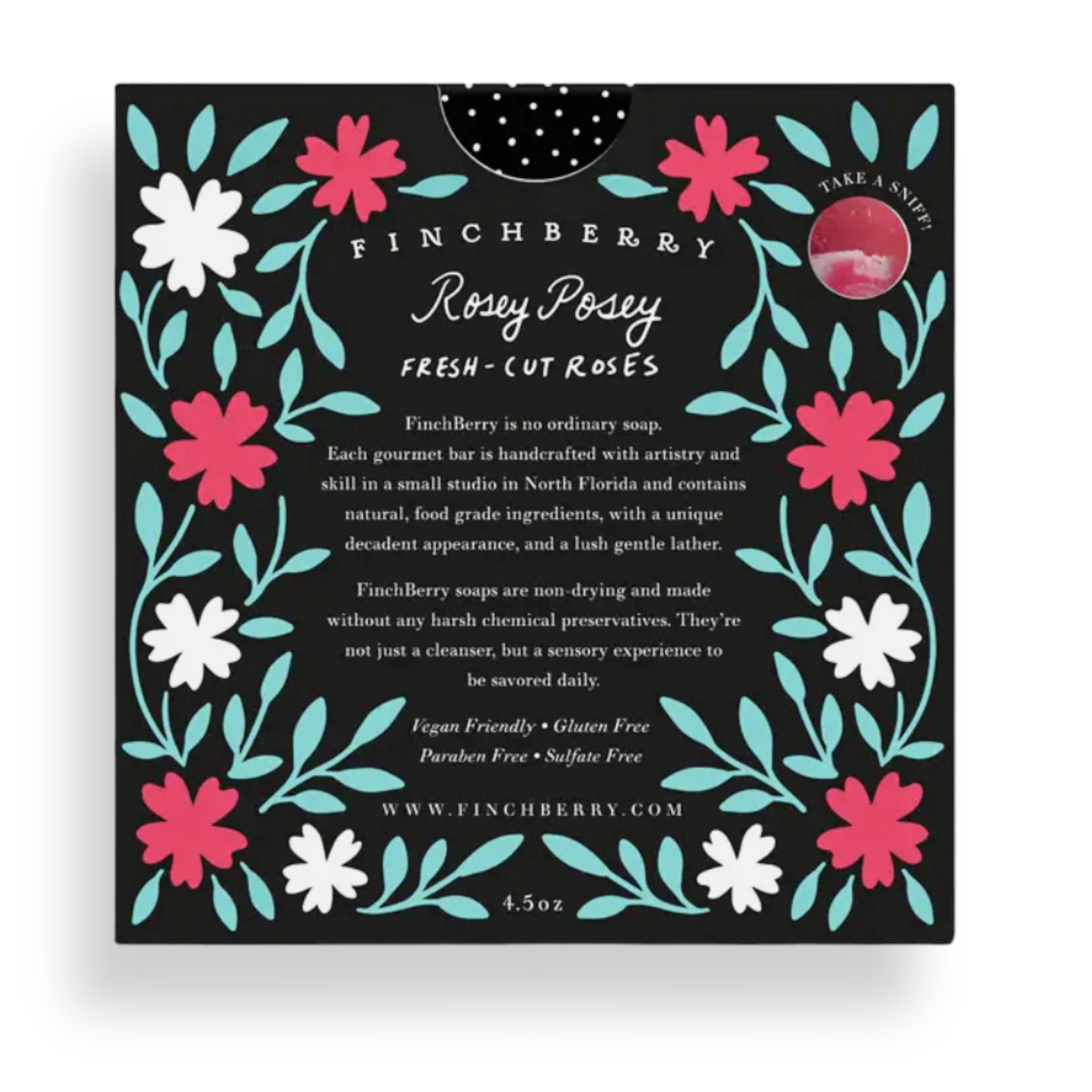 ROSEY POSEY Soap (Fresh Cut Roses) - Finchberry