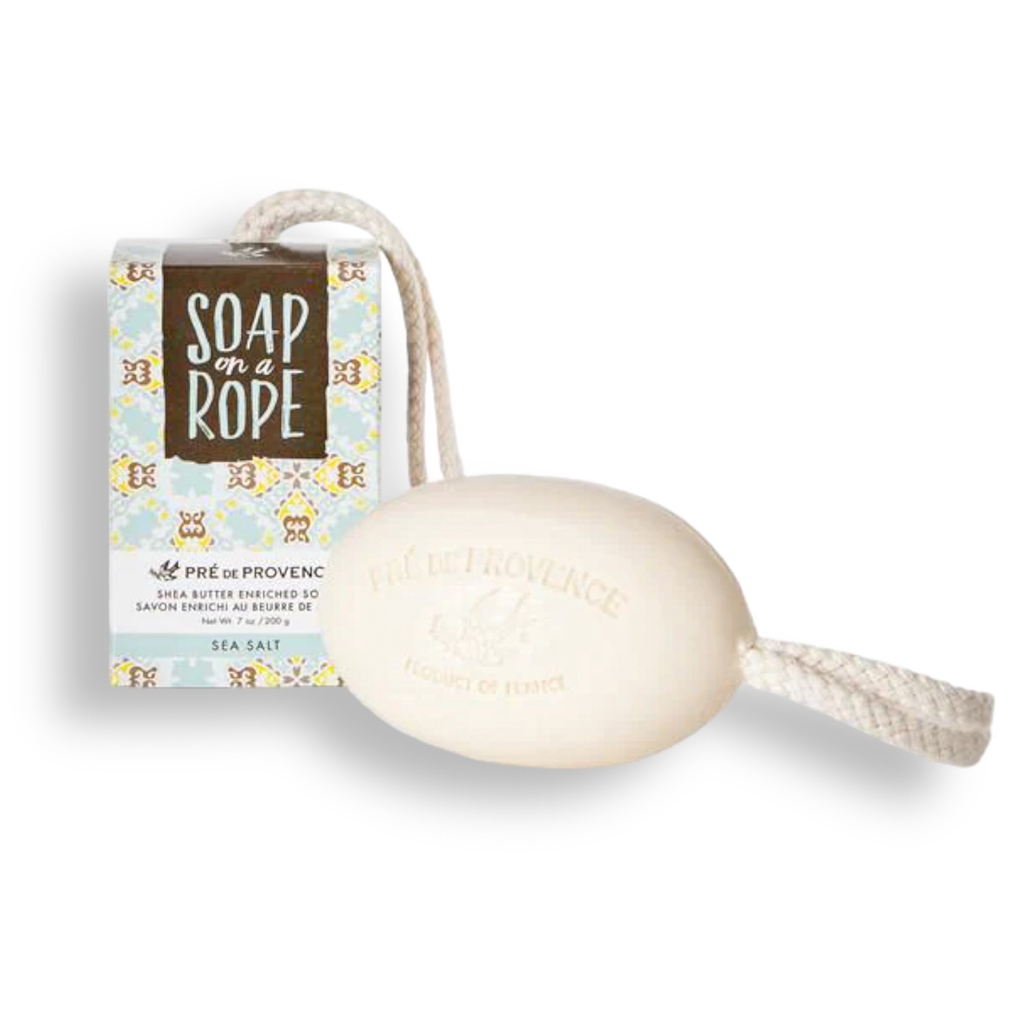 SOAP On a Rope - SEA SALT Pre De Provence