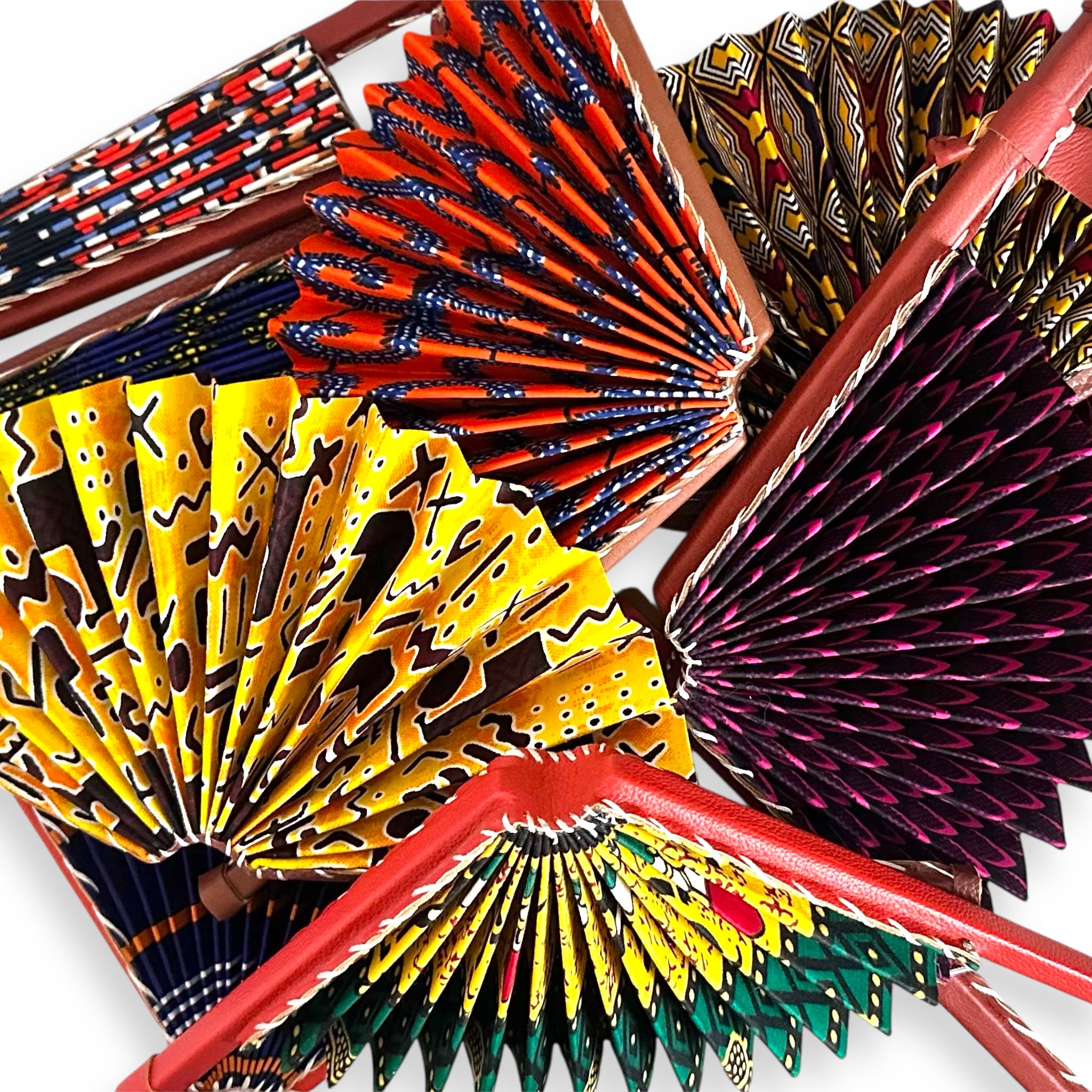 African Folding Fan