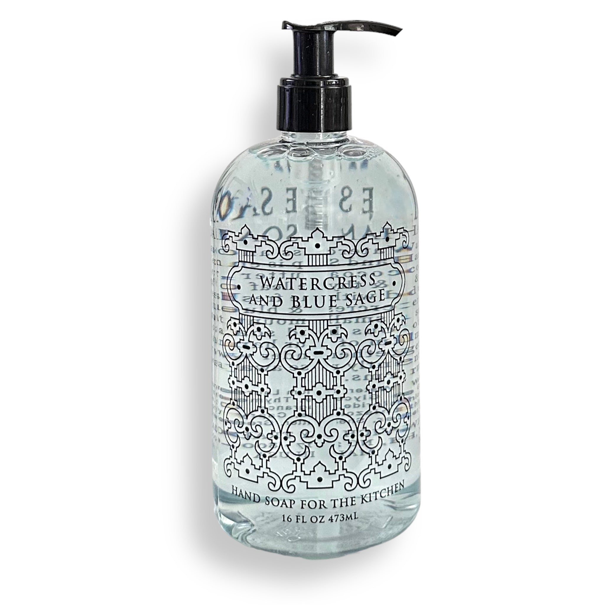 WATERCRESS & BLUE SAGE Hand Soap - Greenwich Bay Trading Company