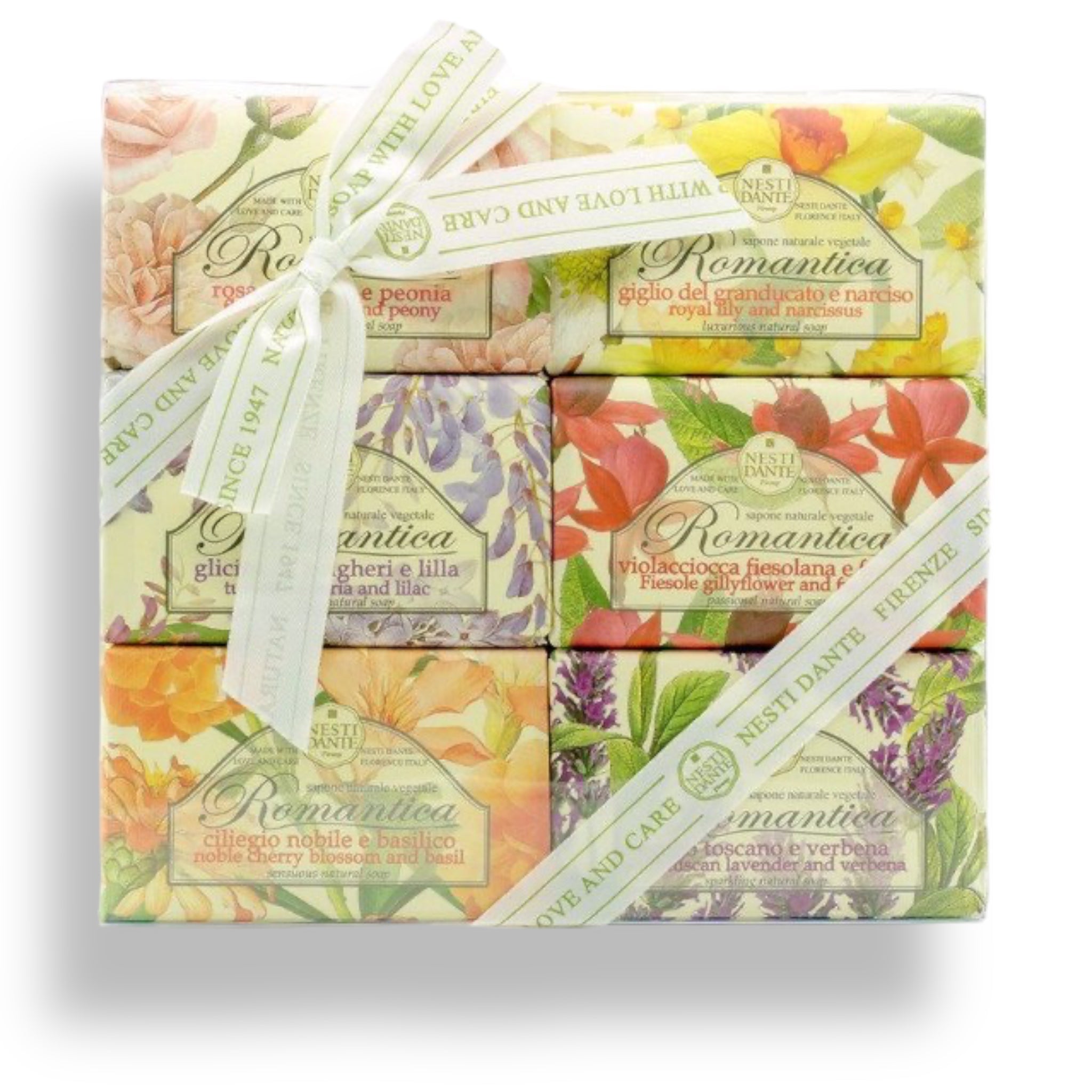 NESTI DANTE Italy Romantica Floral Soap Collection - MerryBath.com