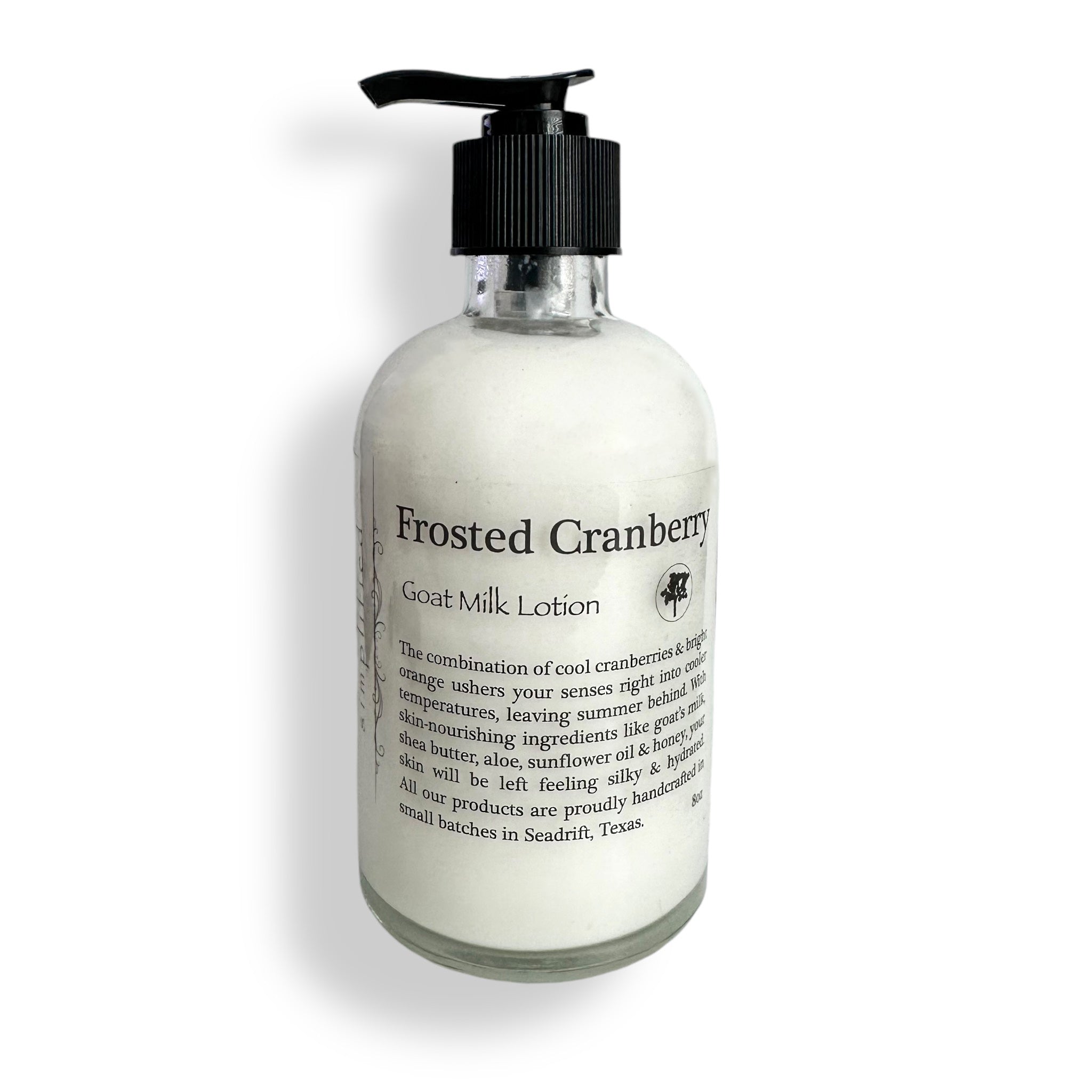 Goat Milk LOTION Simplified Soap - Frosted Cranberry 8 oz