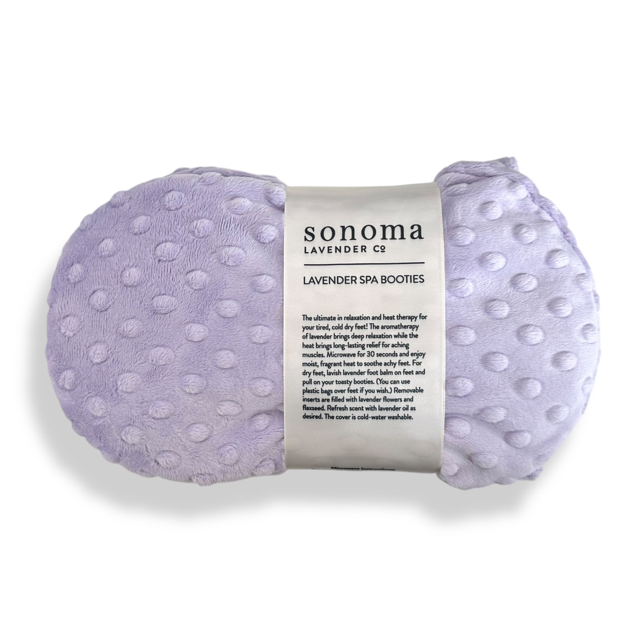 Lavender Warming Spa Booties