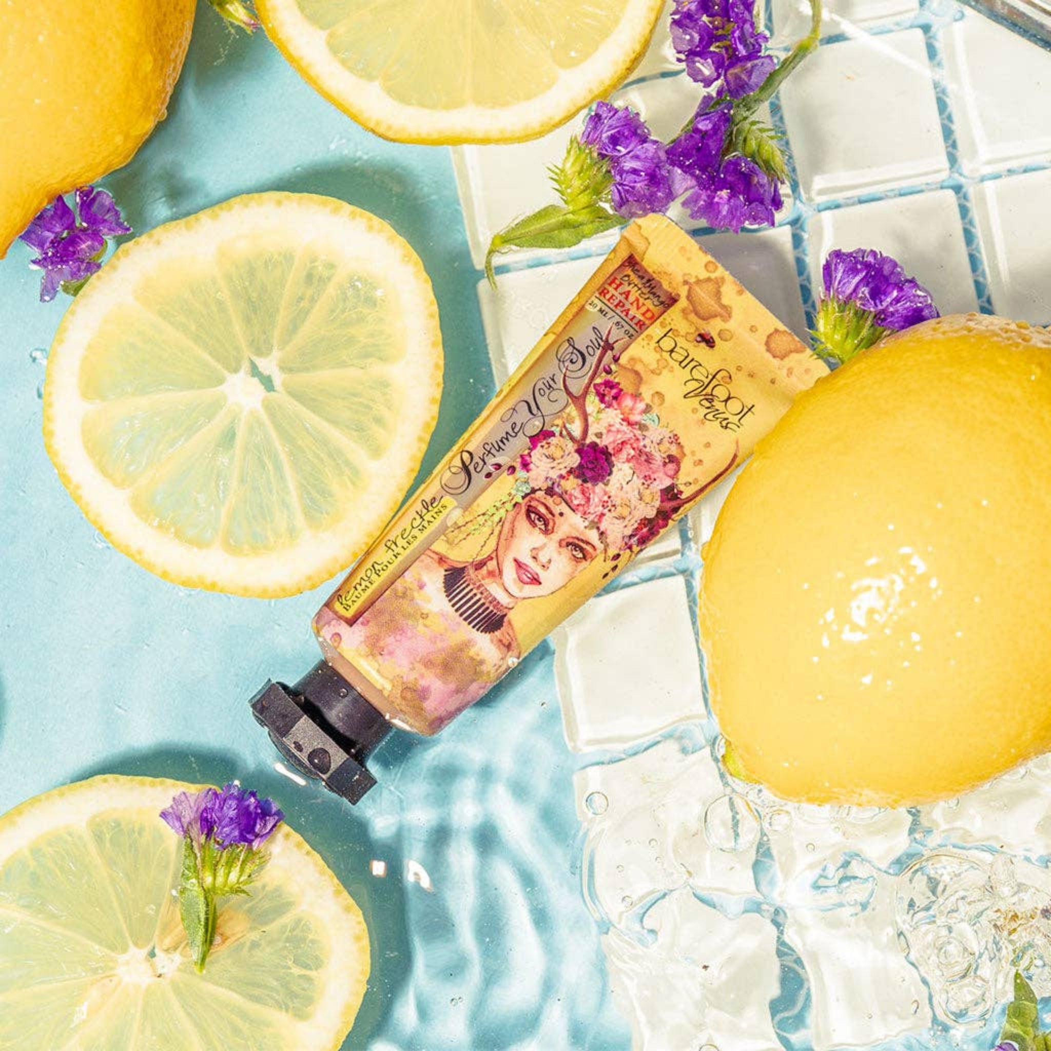 LEMON FRECKLE Mini Hand Repair Balm (Lemon + Vanilla)