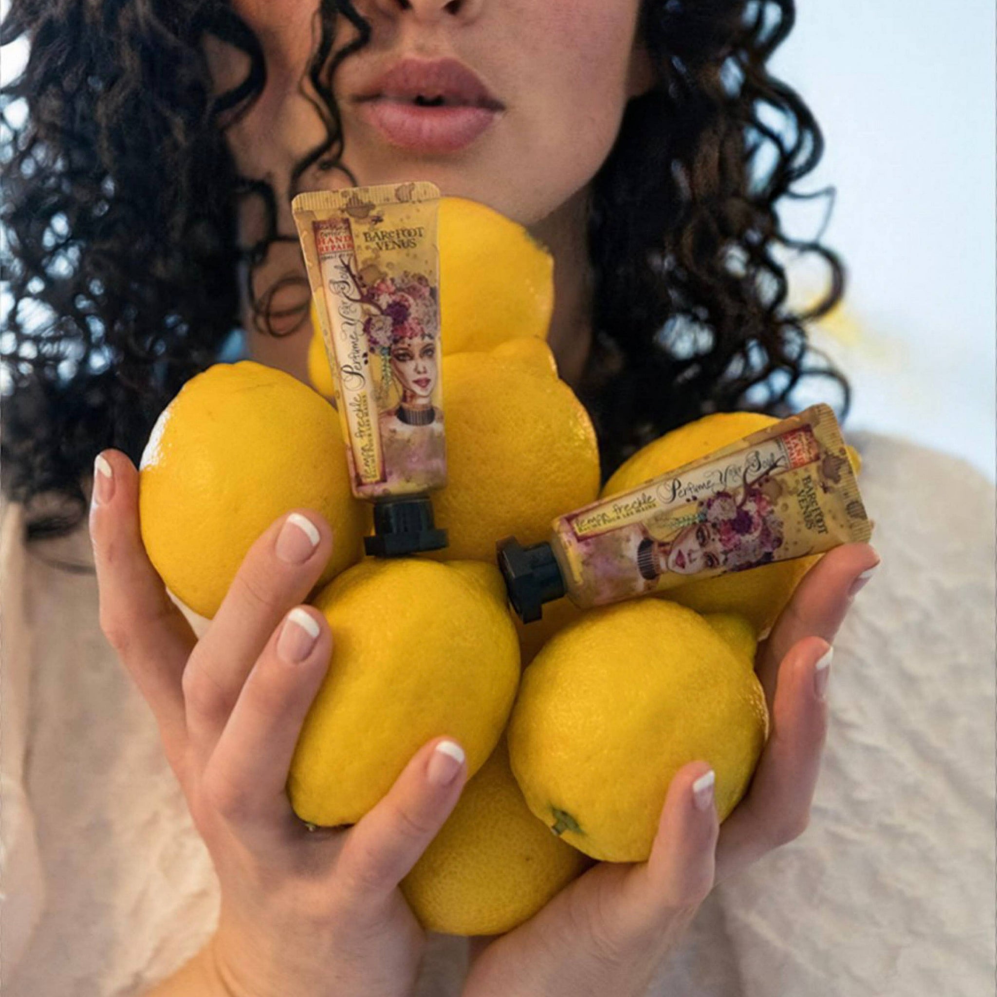 LEMON FRECKLE Mini Hand Repair Balm (Lemon + Vanilla)
