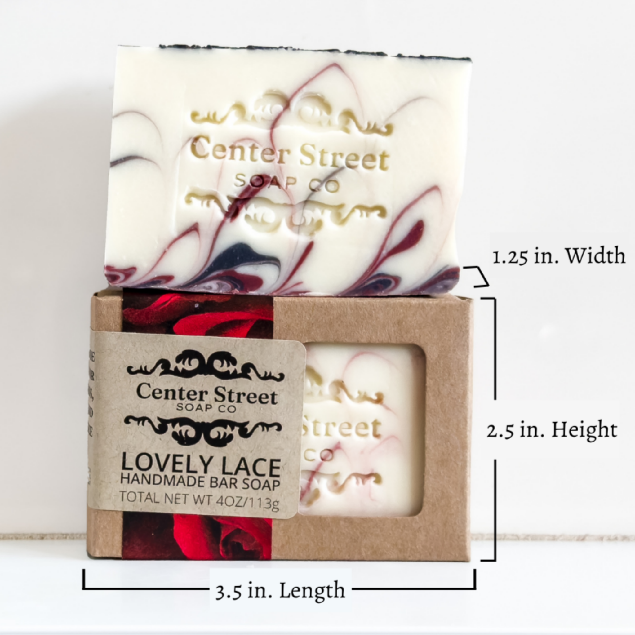 LOVELY LACE Soap (Floral & Fruity)