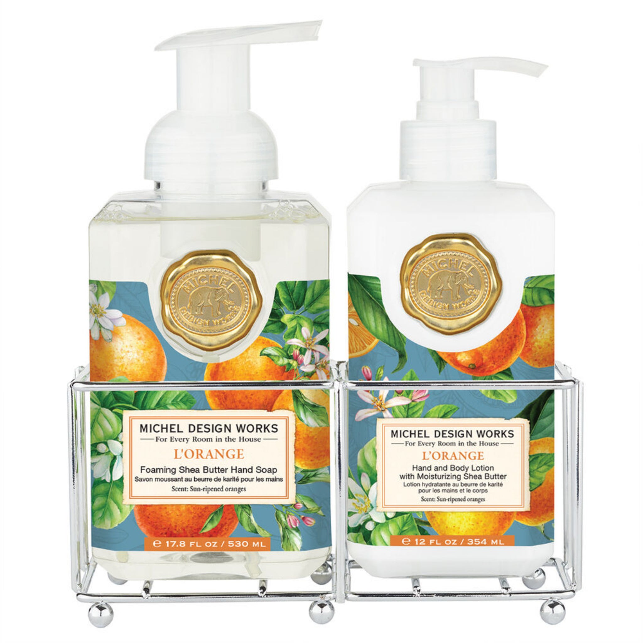 Michel Design Works L'ORANGE Handcare Caddy