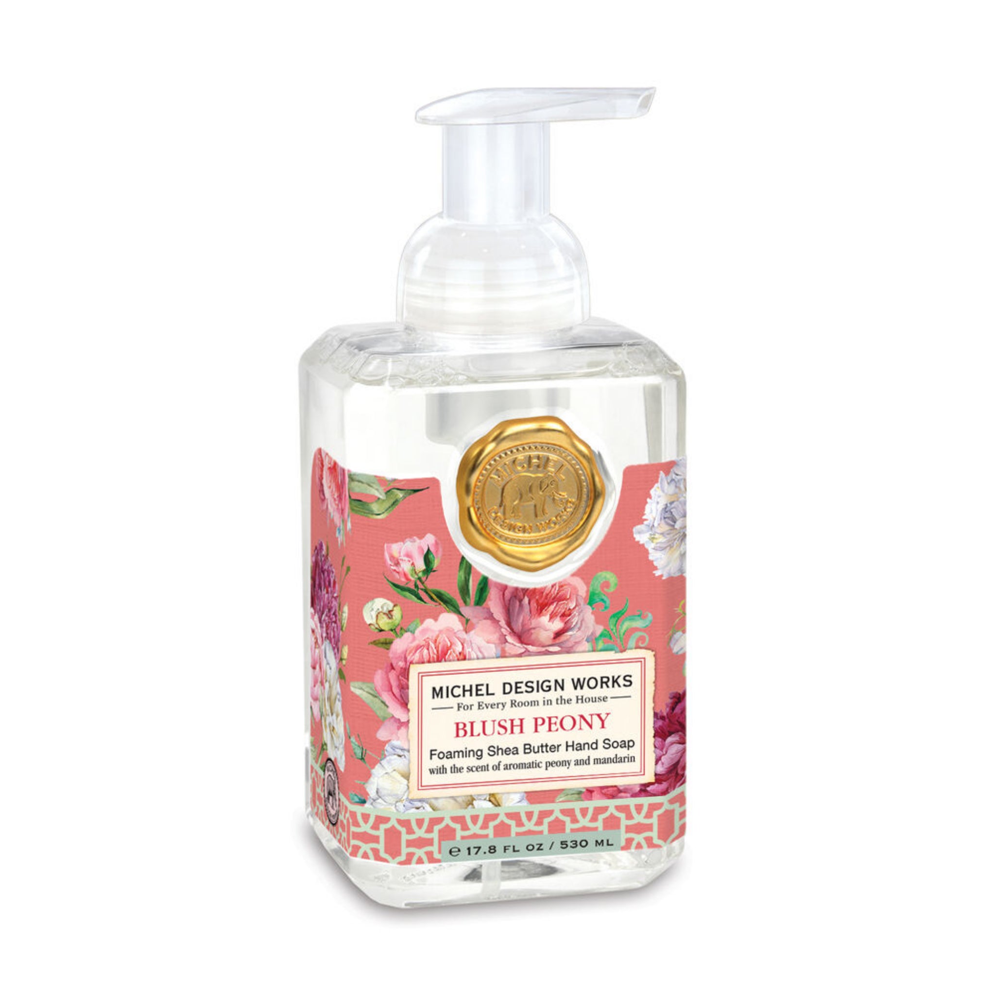 Michel Design Works BLUSH PEONY Foaming Hand Soap 17.8 fl oz