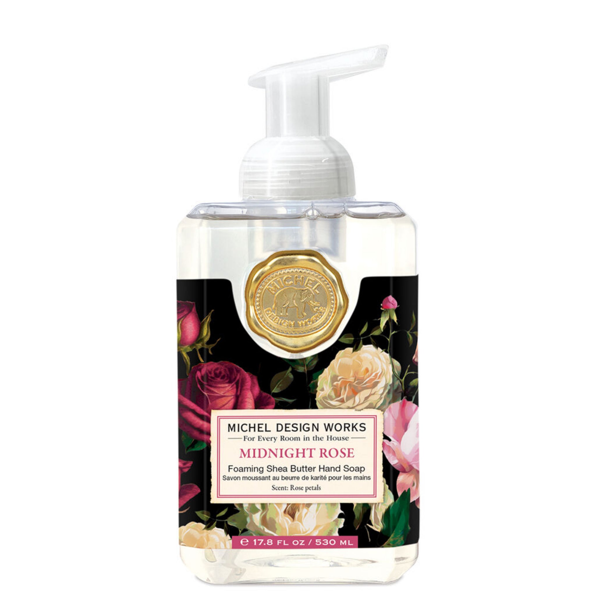 Michel Design Works MIDNIGHT ROSE Foaming Hand Soap 17.8 fl oz