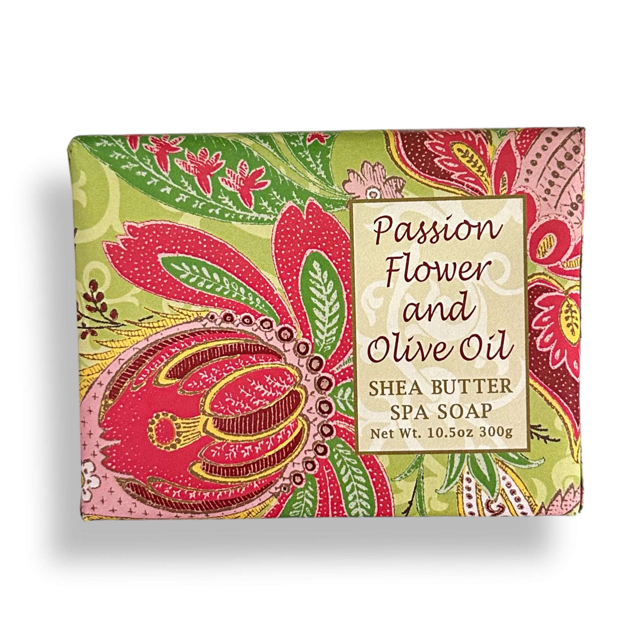 Greenwich Bay Trading Company PASSION Flower & OLIVE OIL soap 6.3 oz