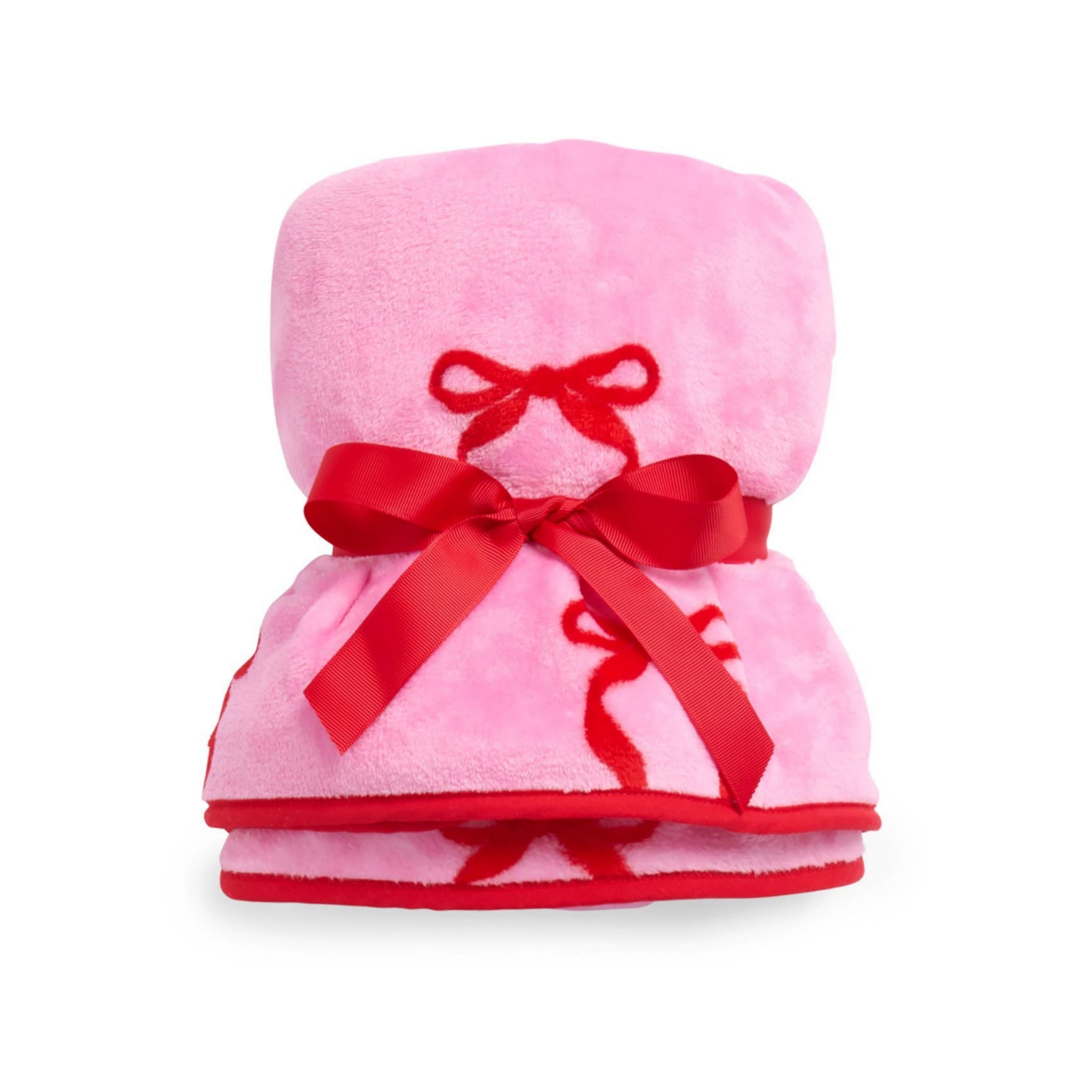 Pink Bow BATH WRAP