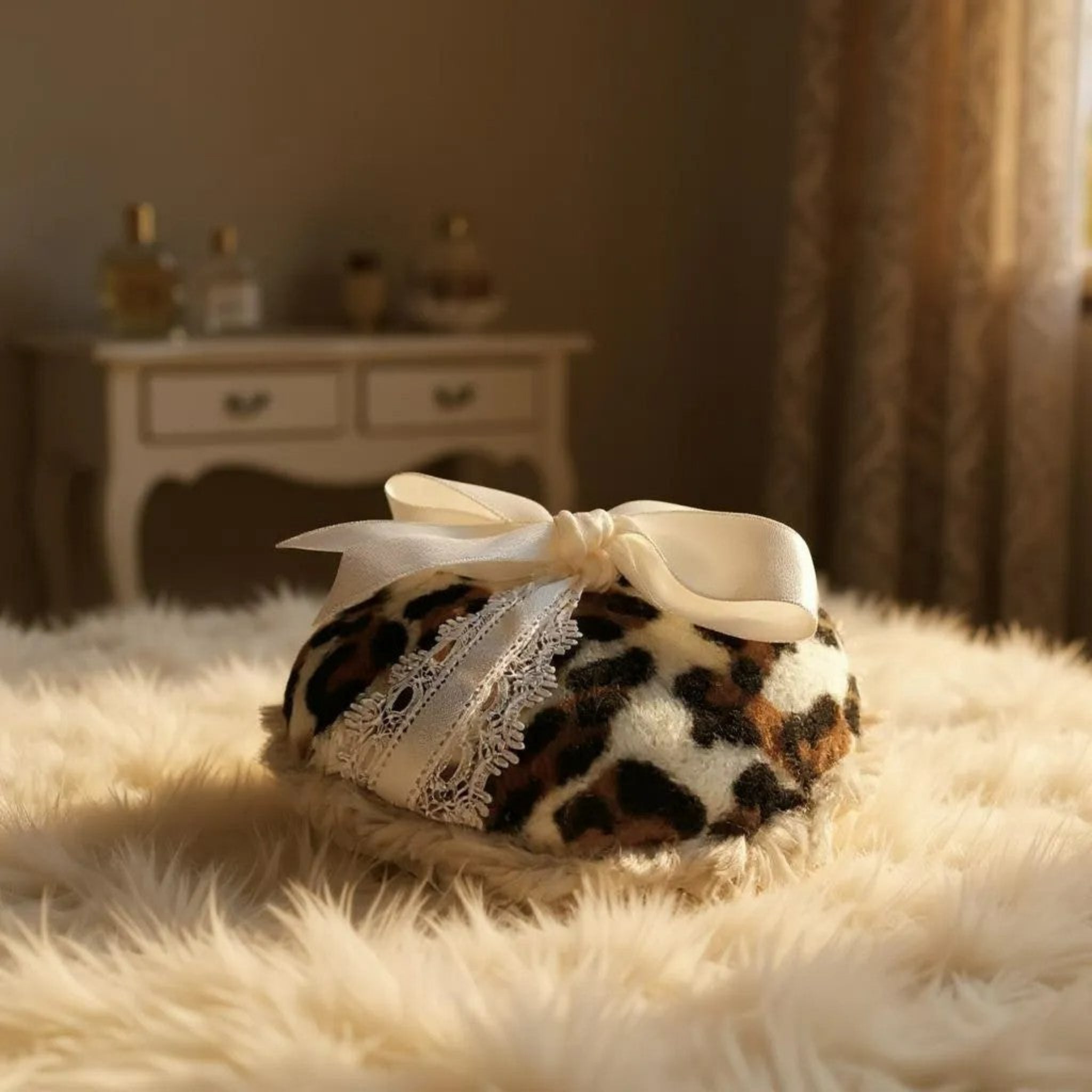 Powder Puffs - Animal Print Powder Puff