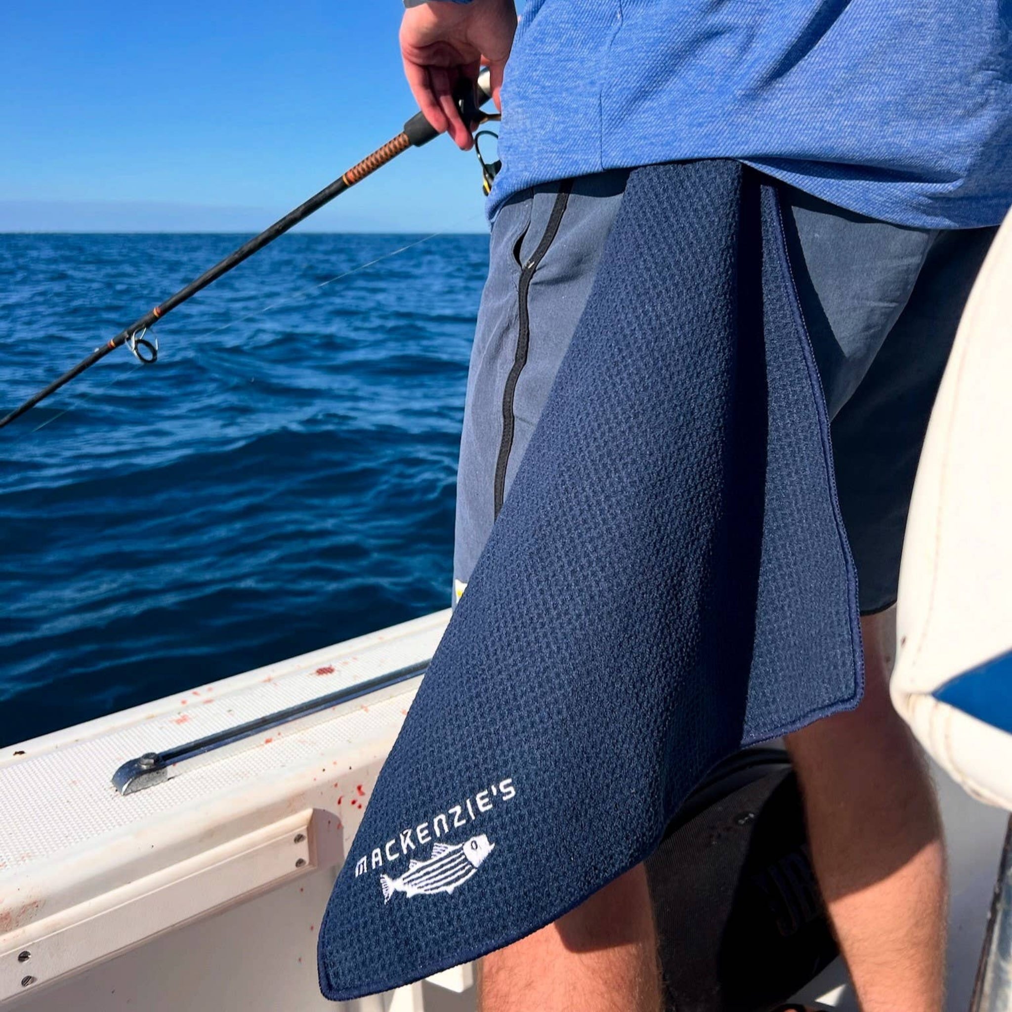 Signature Fishing Towel with Carabiner Clip