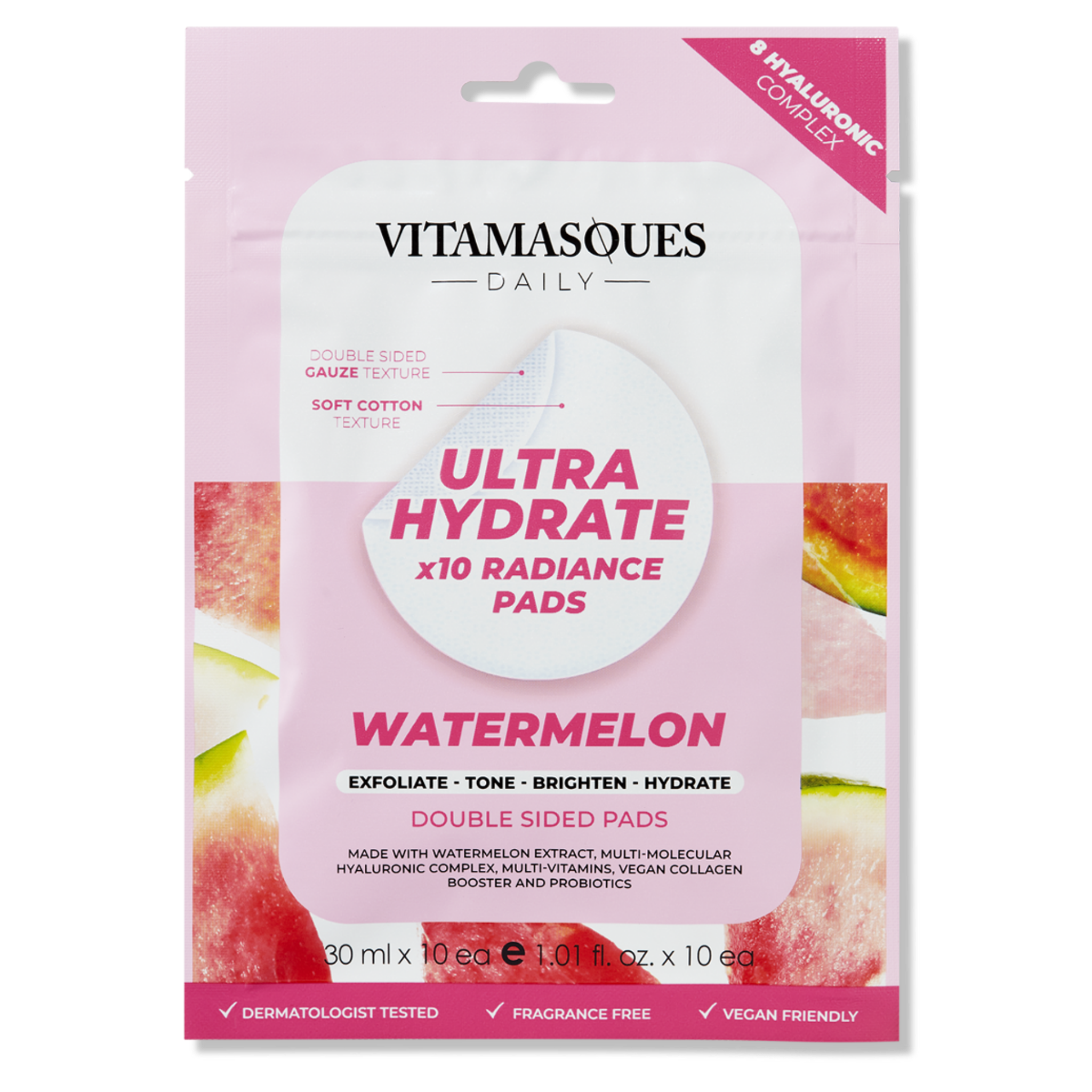 WATERMELON Hydrating Face Pads