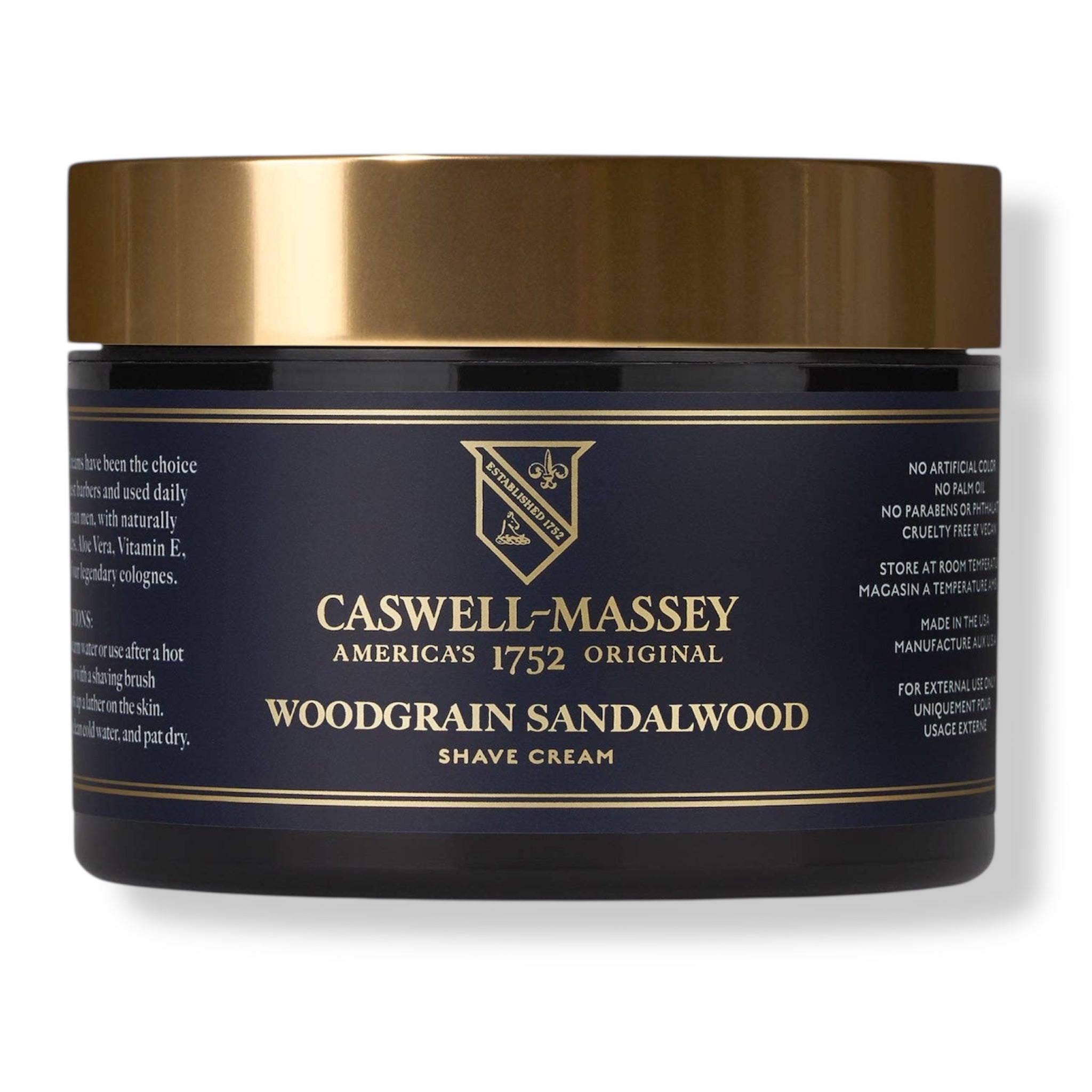 Woodgrain Sandalwood Shave Cream