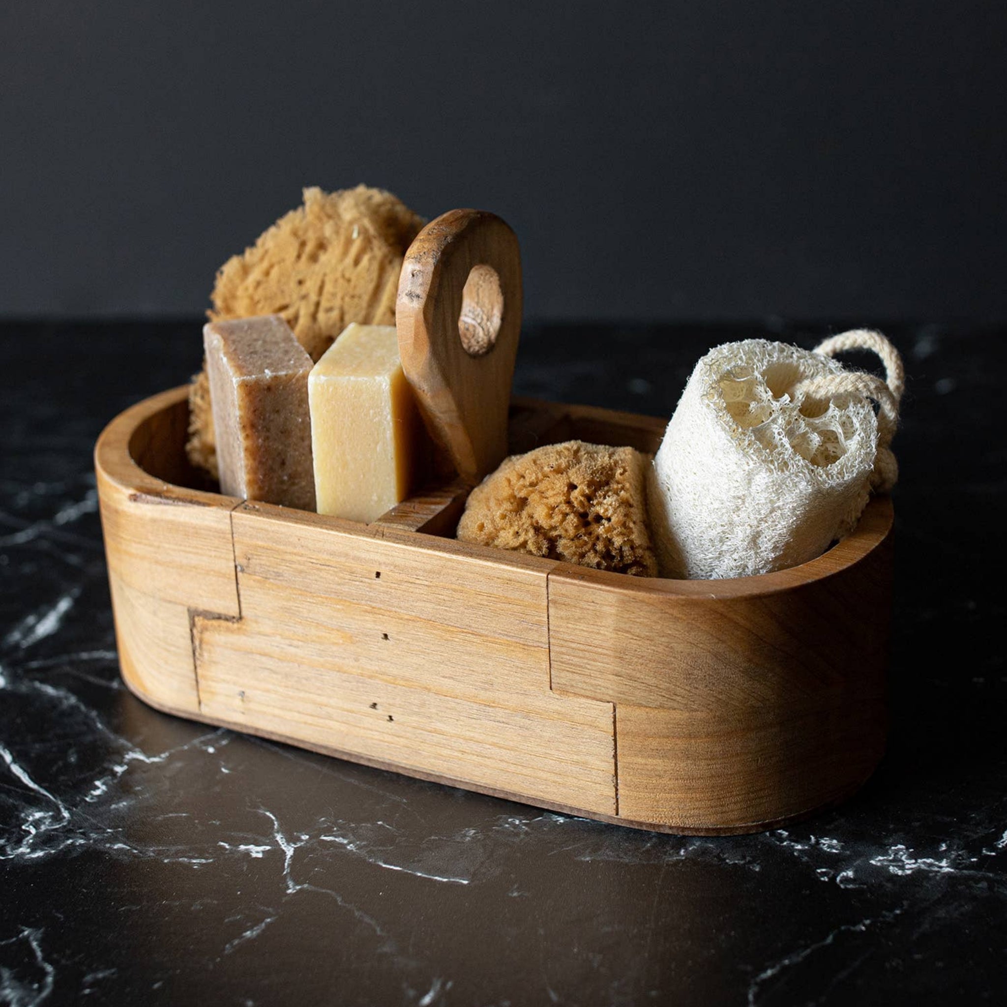 Yuma Slotted Wooden Caddy