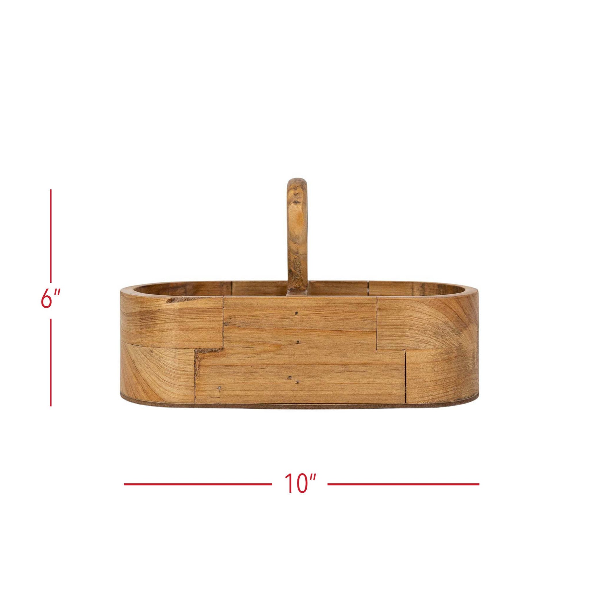 Yuma Slotted Wooden Caddy