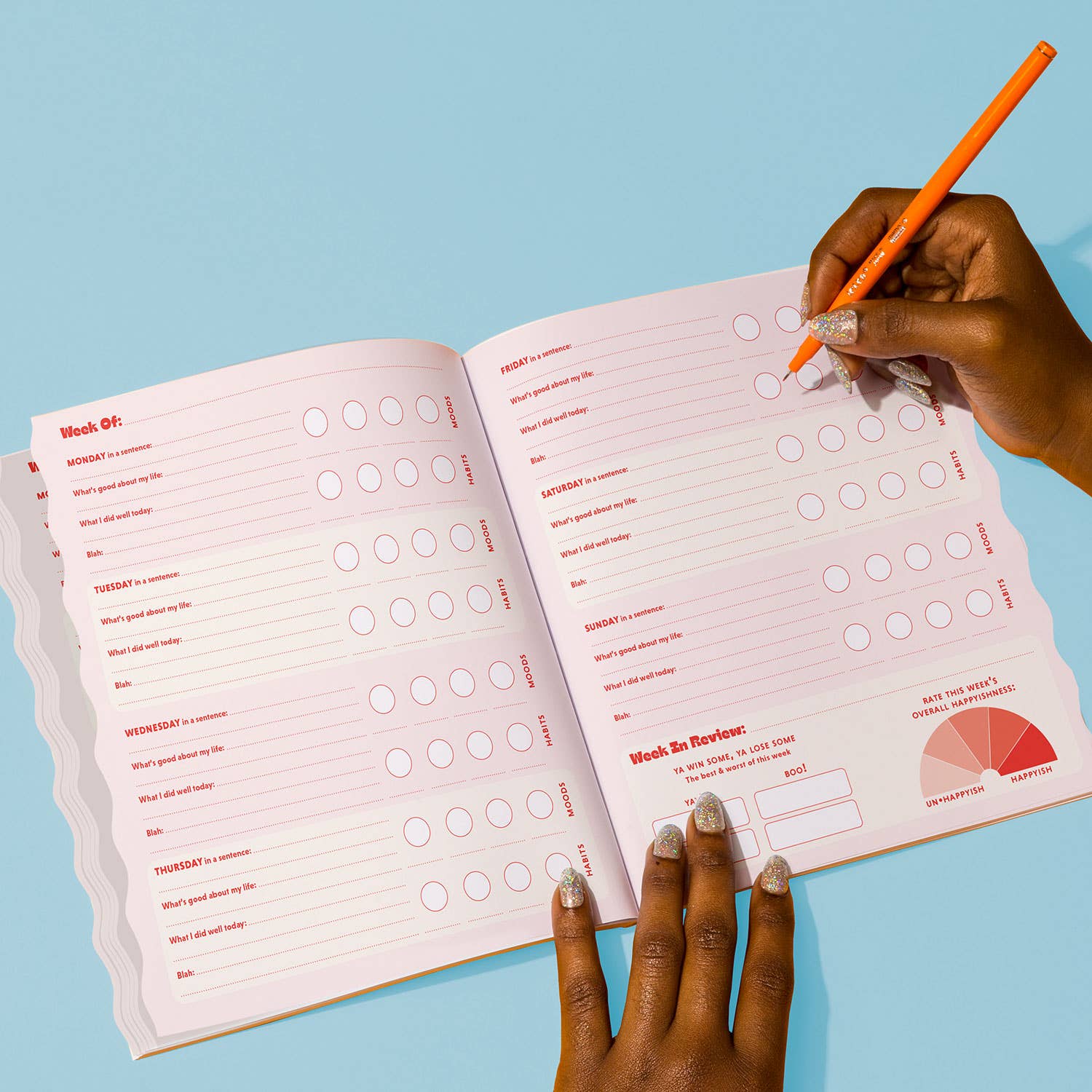 HAPPYISH Self-Care Journal