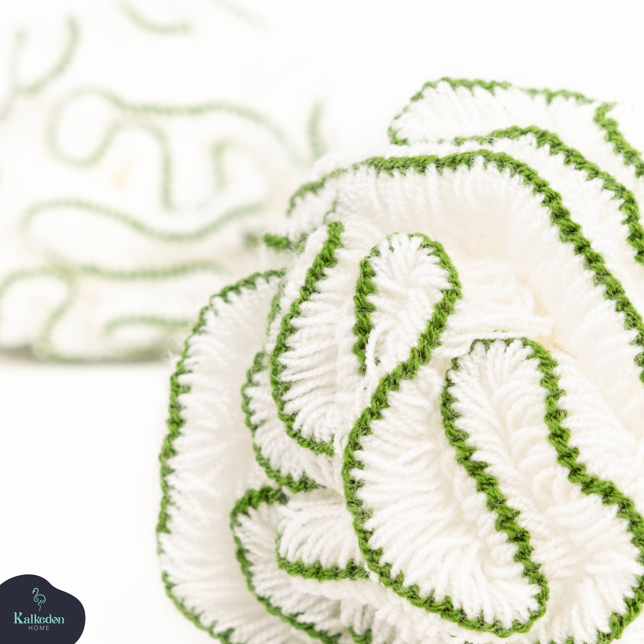 Organic Cotton KNIT SHOWER POUF
