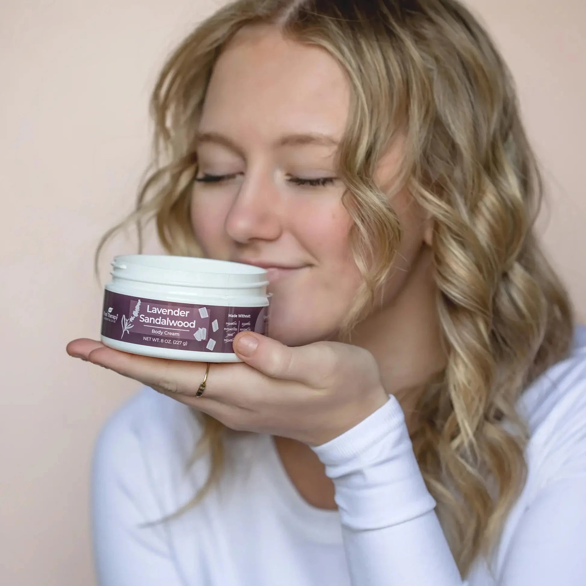 Plant Therapy - Lavender Sandalwood Body Cream 8 oz