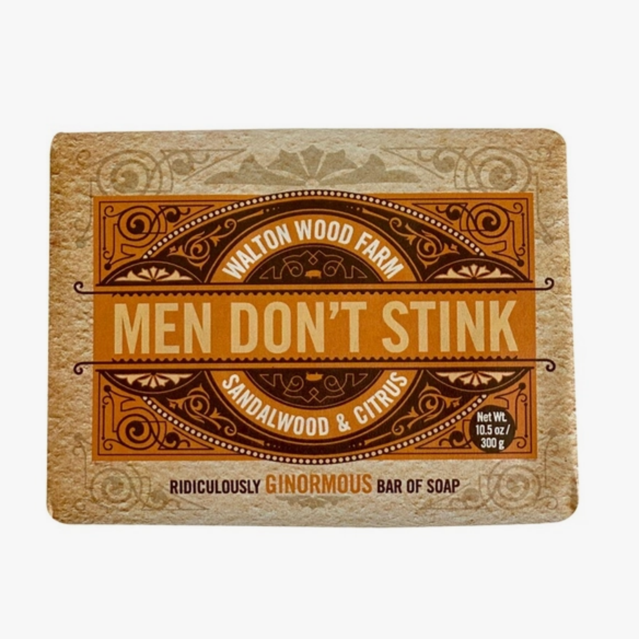 Walton Wood Farm Men Don't Stink 8 oz - Don't be a pig Soap Bar for Men - MerryBath.com