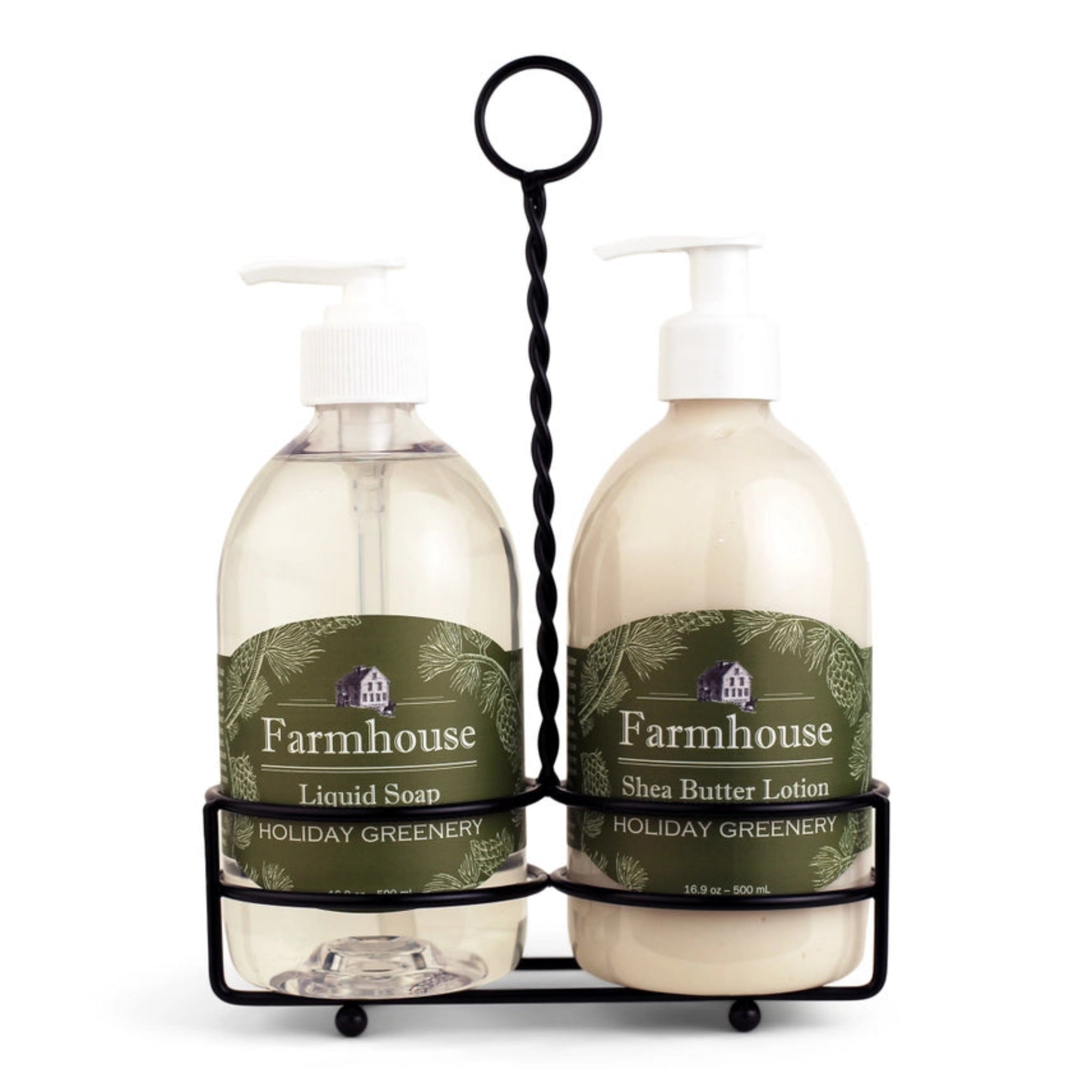 Farmhouse Lotion & Liquid Soap Caddy Sets