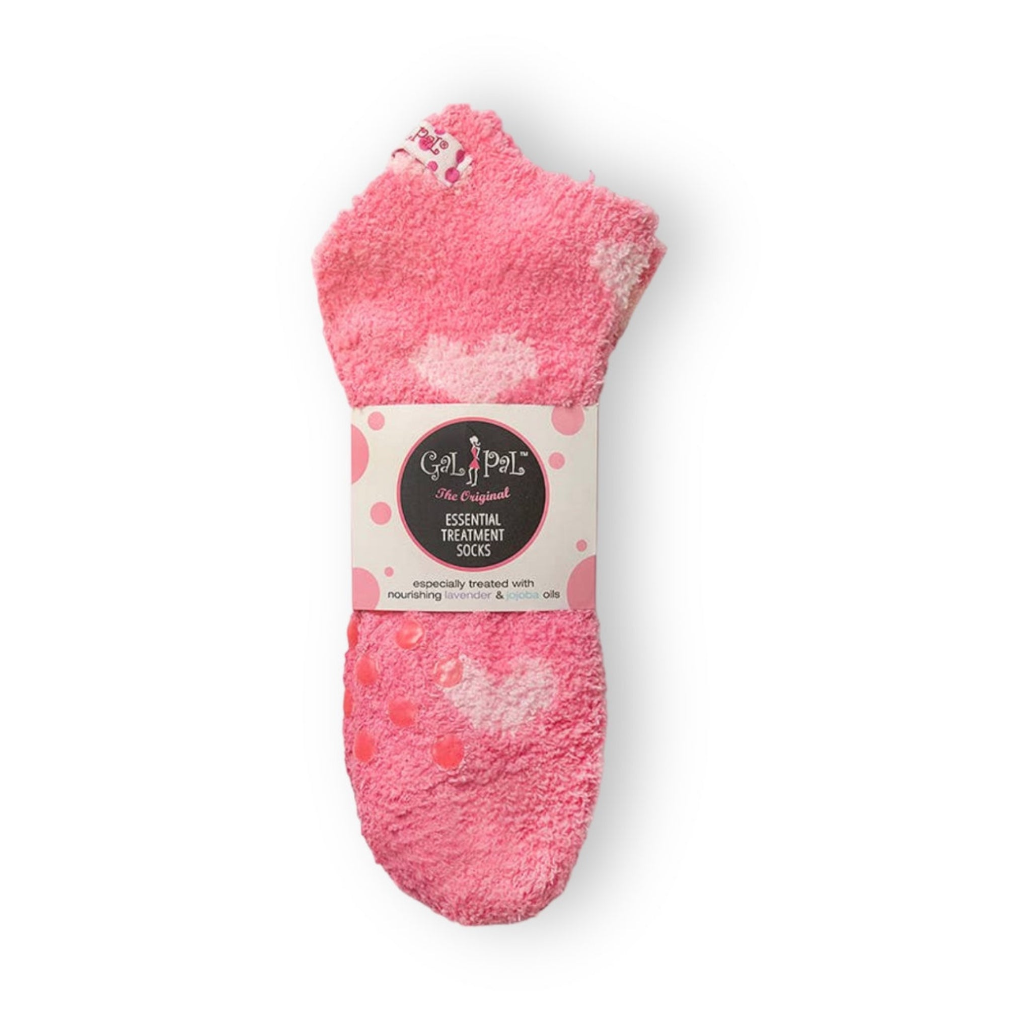Spa Sisters Gal Pal Spa Treatment SOCKS - Pink