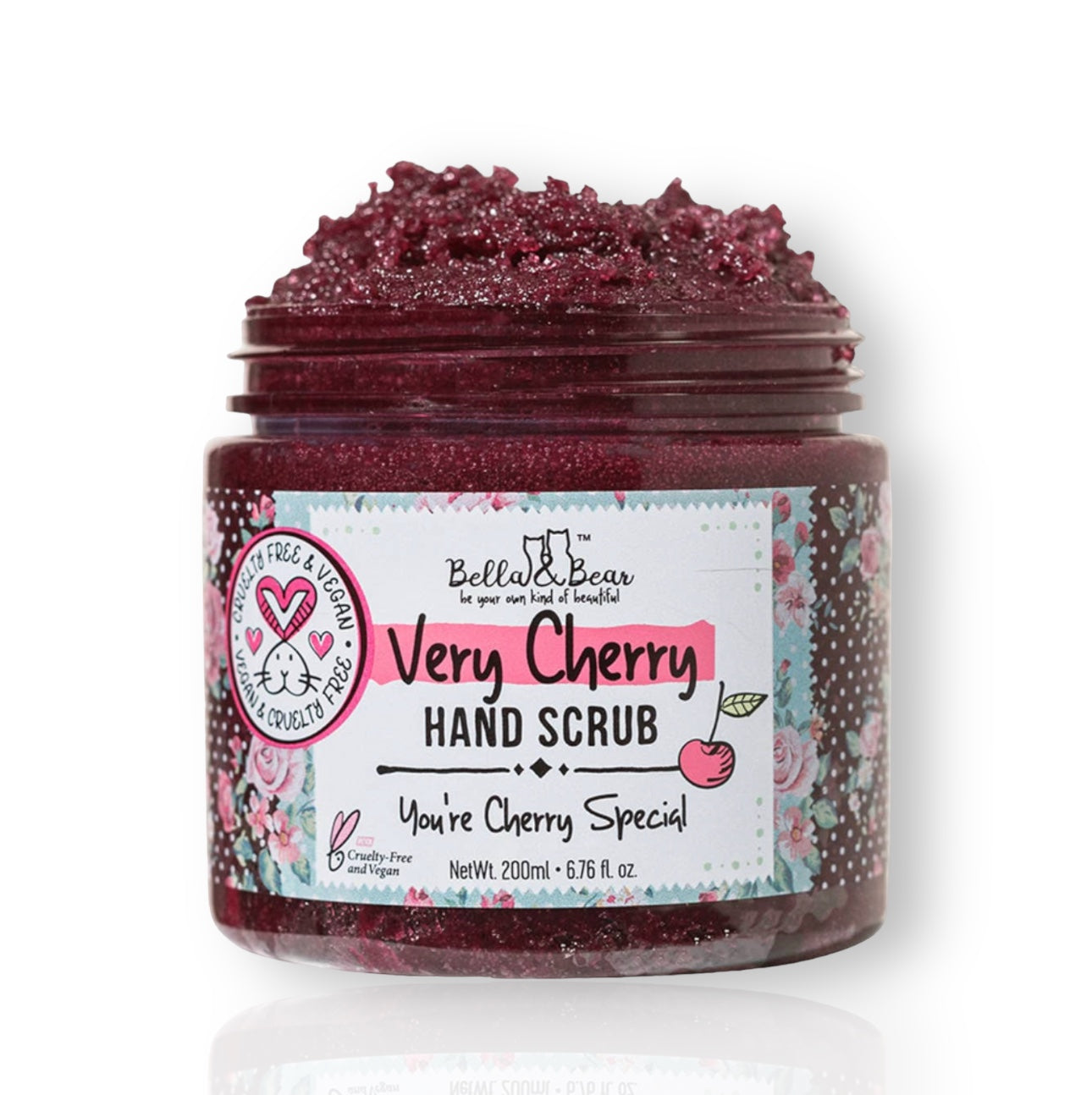 Bella & Bear Very Cherry Hand Scrub