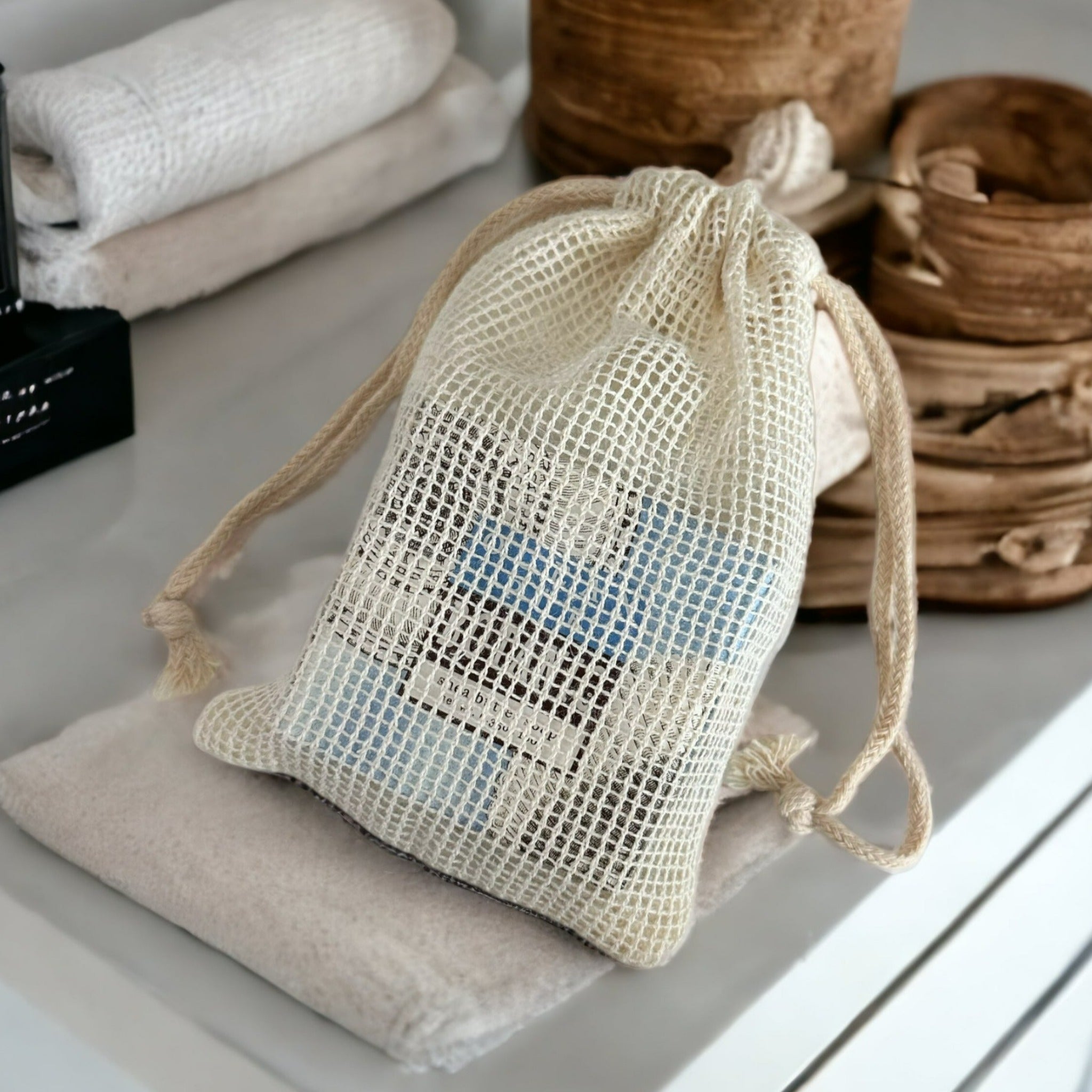 Spa Sister Ramie Soap Sak Bag Soap Saver