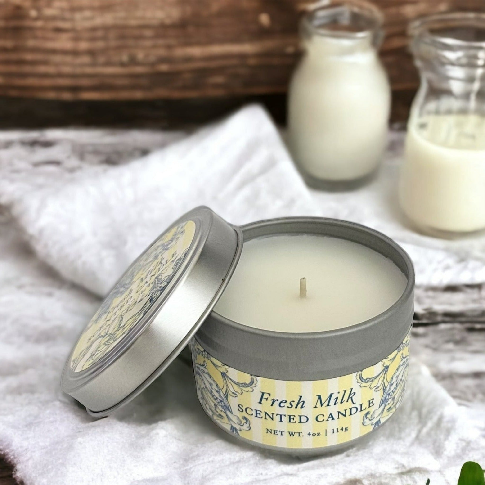 Greenwich Bay Trading Company Fresh Milk Candle
