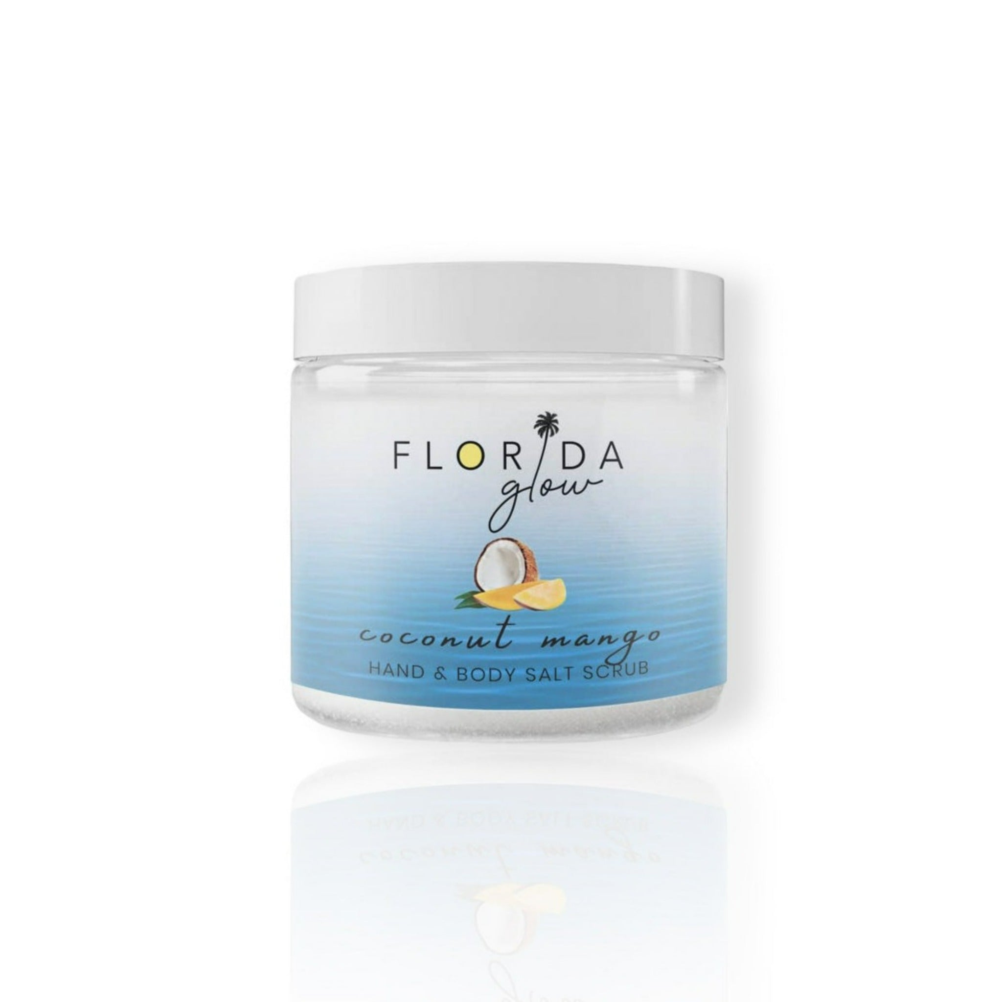 Florida Glow Coconut Mango Sea Salt Scrub 12.1 oz