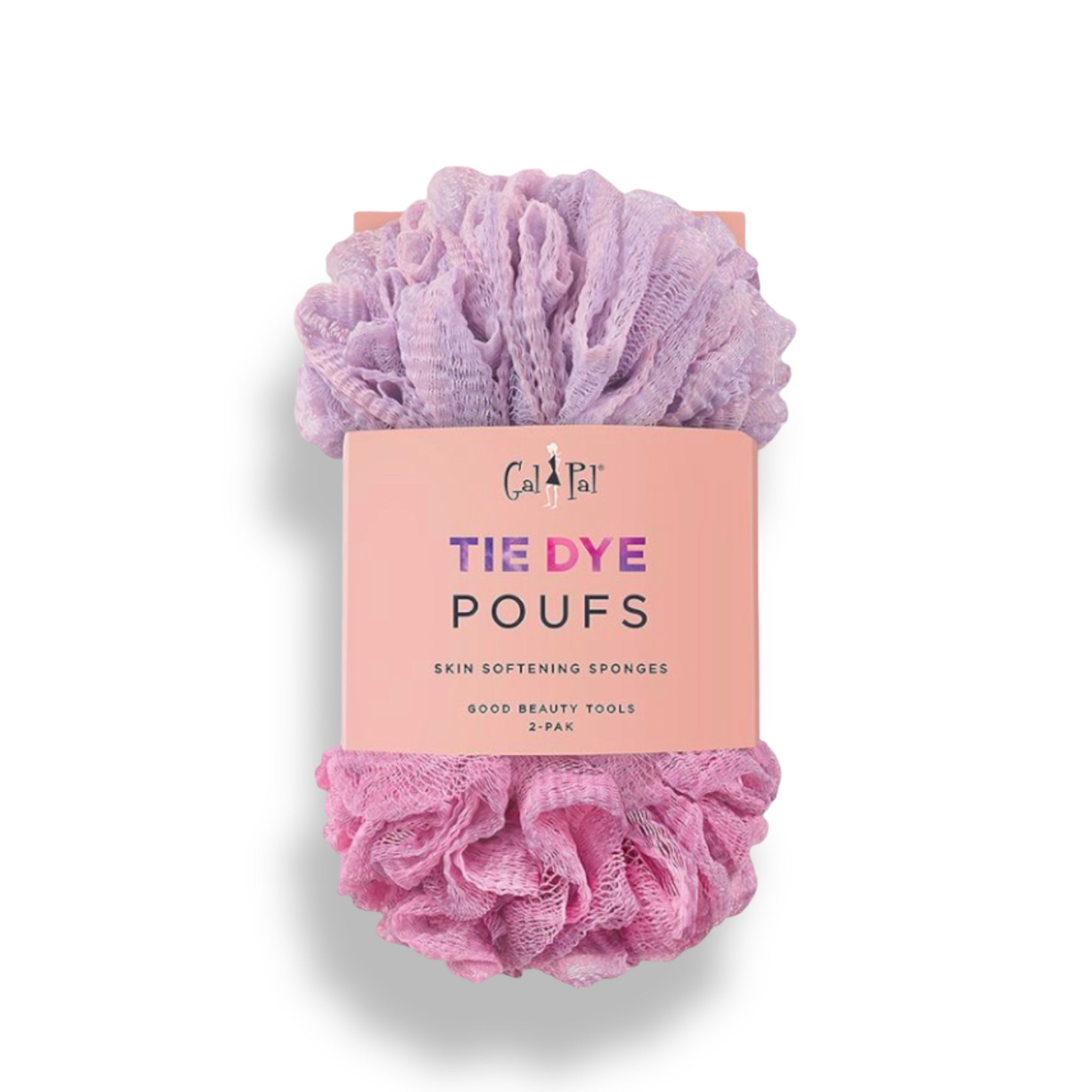 Spa Sister Tie Dye Big Spa Sponges Duo