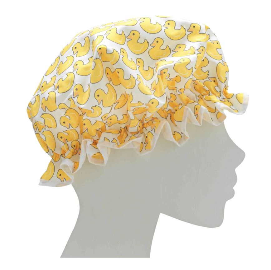 Rubber Duckies Shower Cap - MerryBath.com