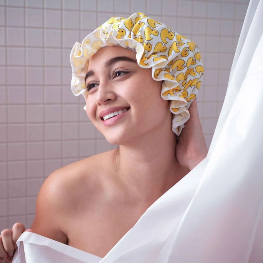 Rubber Duckies Shower Cap - MerryBath.com