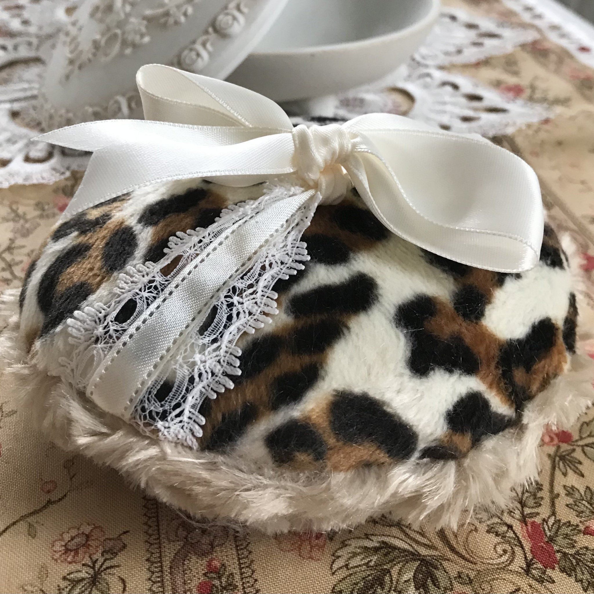 Powder Puffs - Animal Print Powder Puff